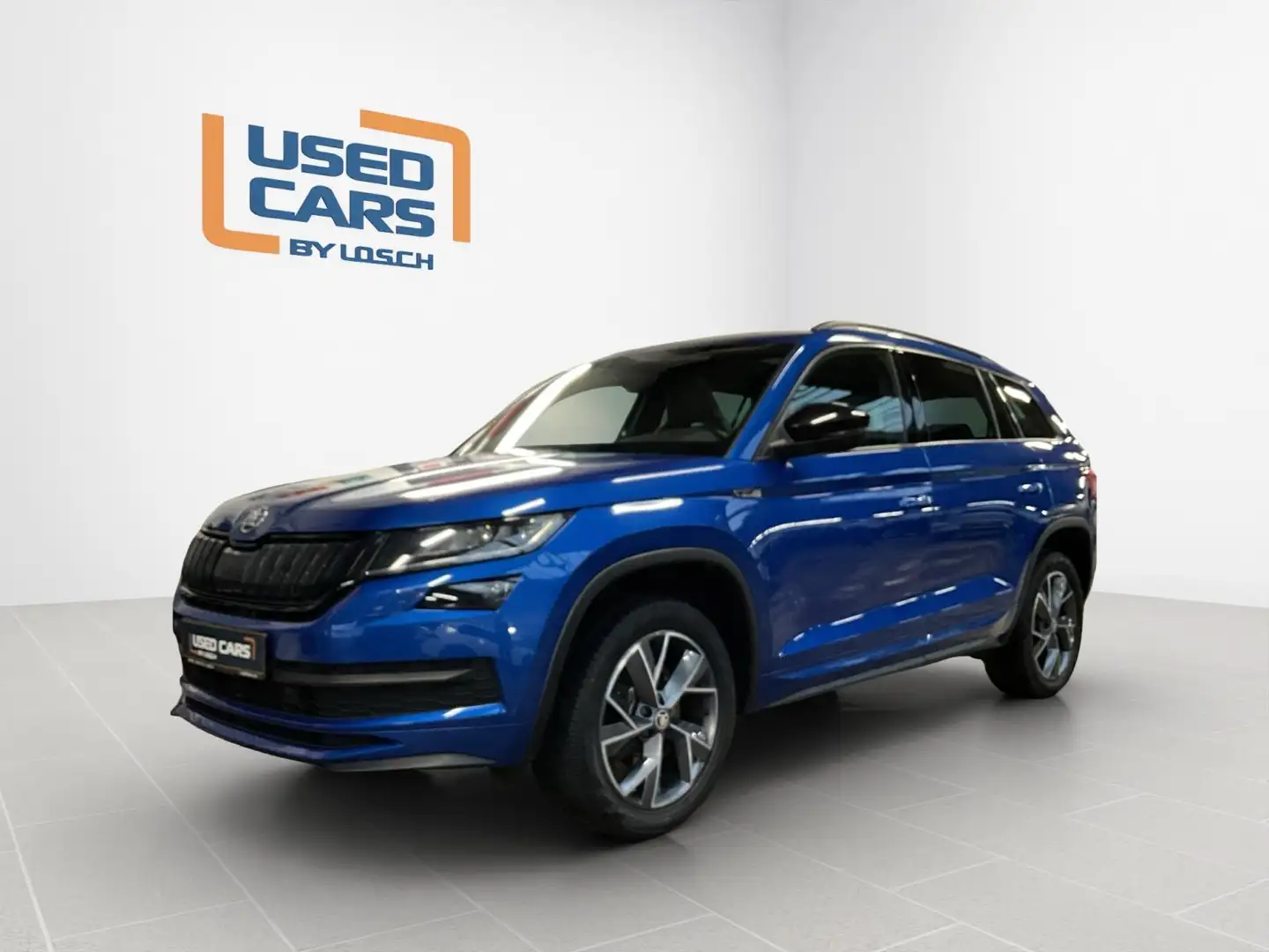 Skoda Kodiaq Sportline+DSG+4x4+Pano+AHK Bleu - 1