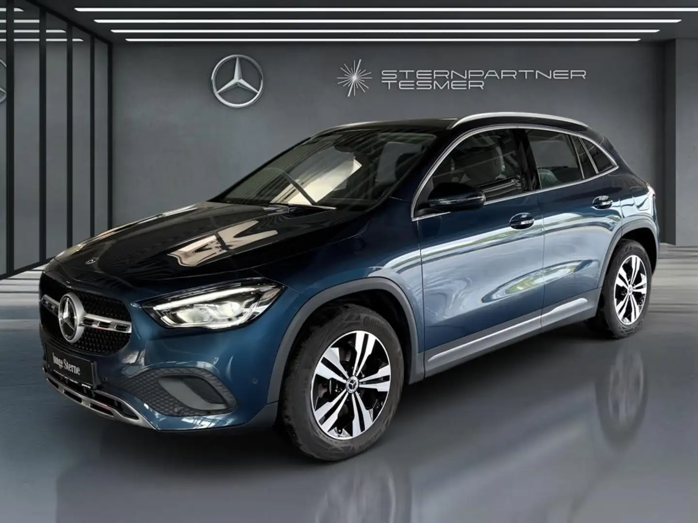 Mercedes-Benz GLA 220 d 4M PROGRESSIVE+MBUX+HuD+LED+SHZ+AHK Bleu - 2