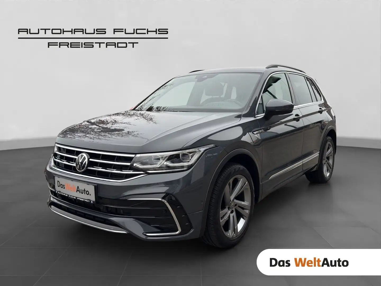 Volkswagen Tiguan R-Line TDI SCR 4MOTION DSG Grau - 1