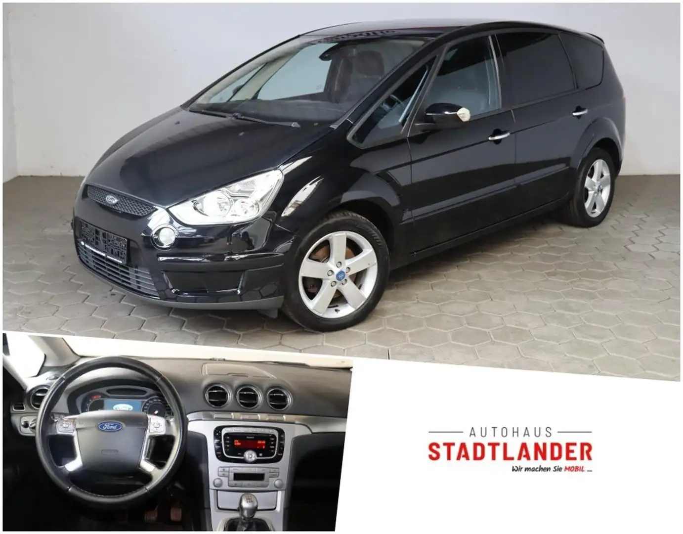 Ford S-Max S-MAX Titanium 2.0 KLIMAAUT*TÜV NEU Schwarz - 1