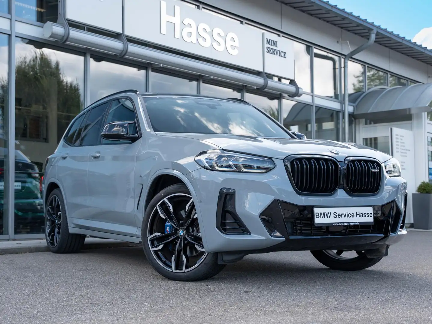 BMW X3 M i +21Z PANO DrAssPro AHK LASER H/K LENKRHZ Gris - 2