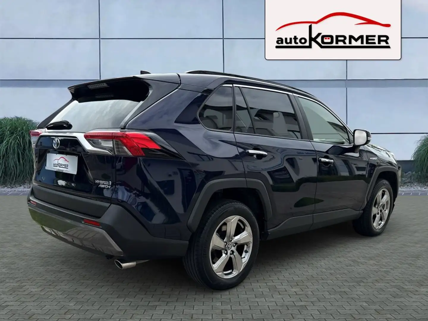 Toyota RAV 4 Hybrid 4x4 Lounge Navi,Leder,360°,JBL,ACC,Totwinke Blauw - 2