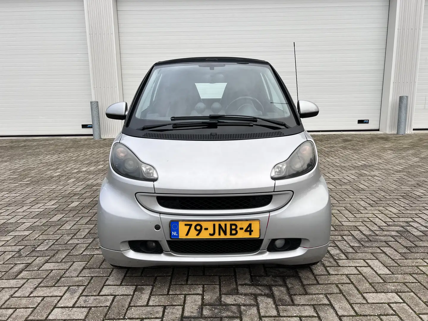 smart forTwo 1.0 Brabus Cabriolet Airco/Leer Negro - 2
