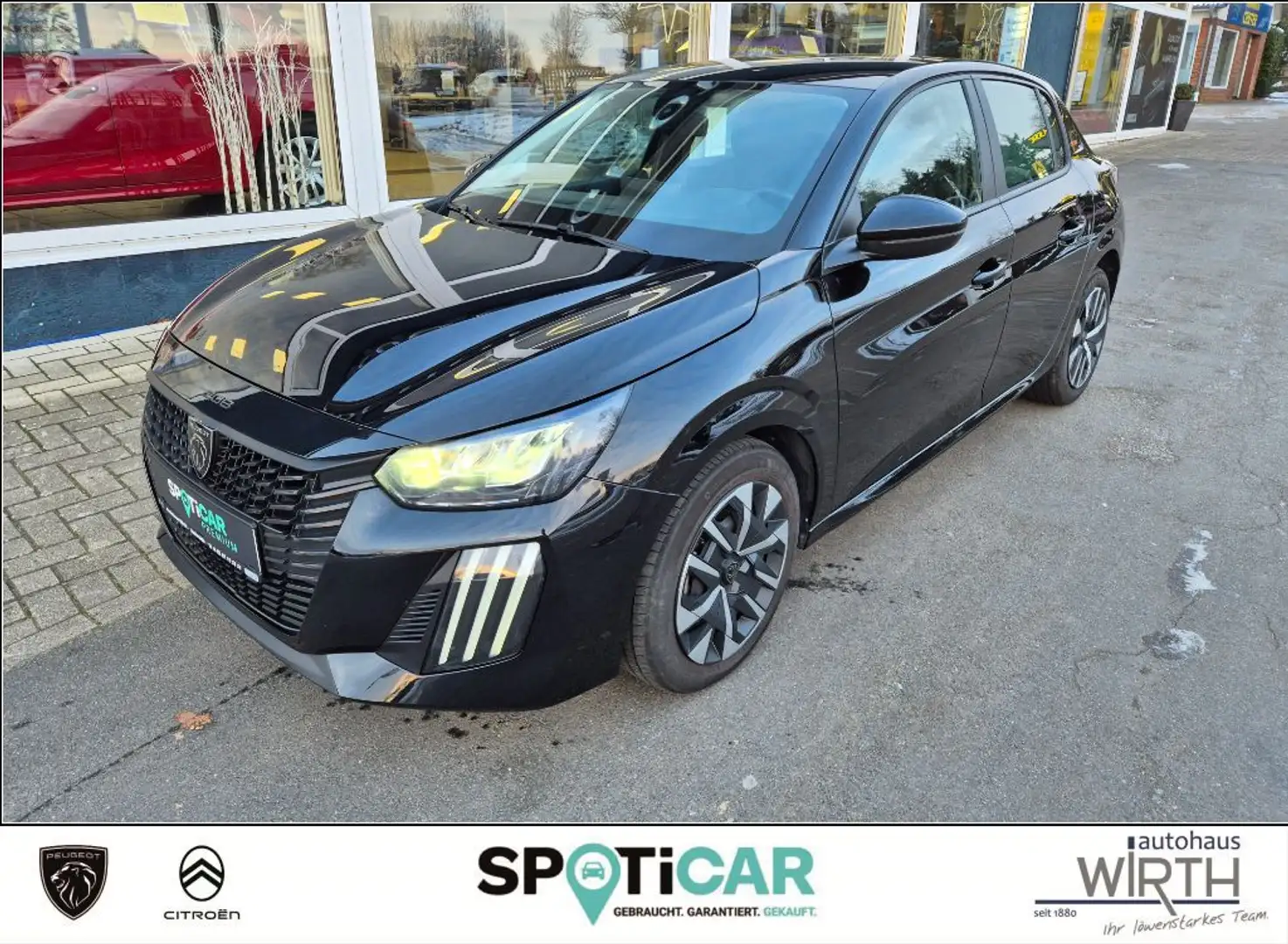 Peugeot 208 Style 100 SITZHEIZUNG+ECO LED+MIRROR SCREEN Schwarz - 1