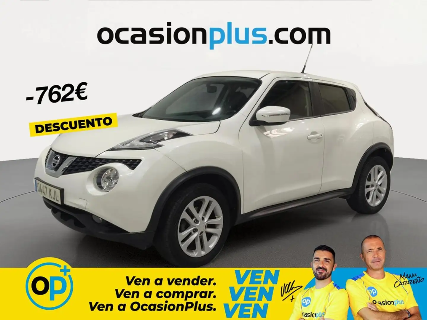 Nissan Juke 1.2 DIG-T Acenta 4x2 115 Blanco - 1