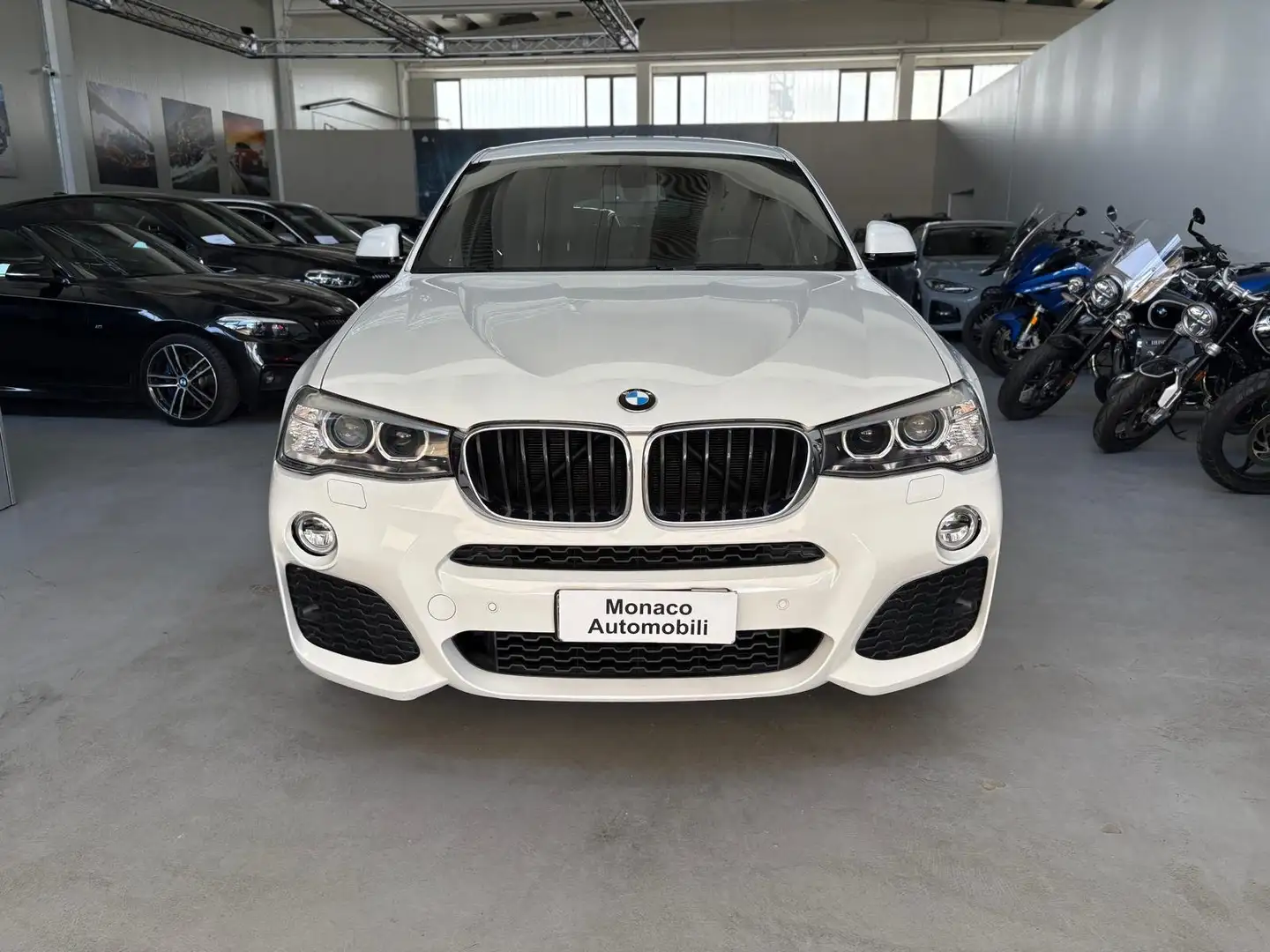 BMW X4 X4 xdrive20d Msport auto Weiß - 2
