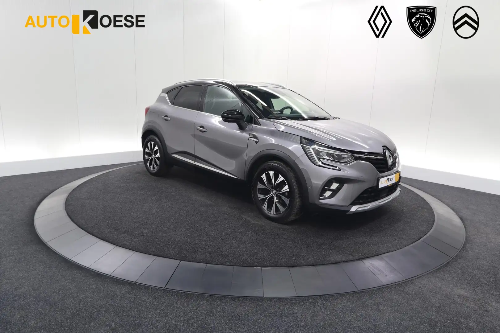 Renault Captur Mild Hybrid 140 EDC Techno | 360 Camera | 9.3 Inch Grijs - 1