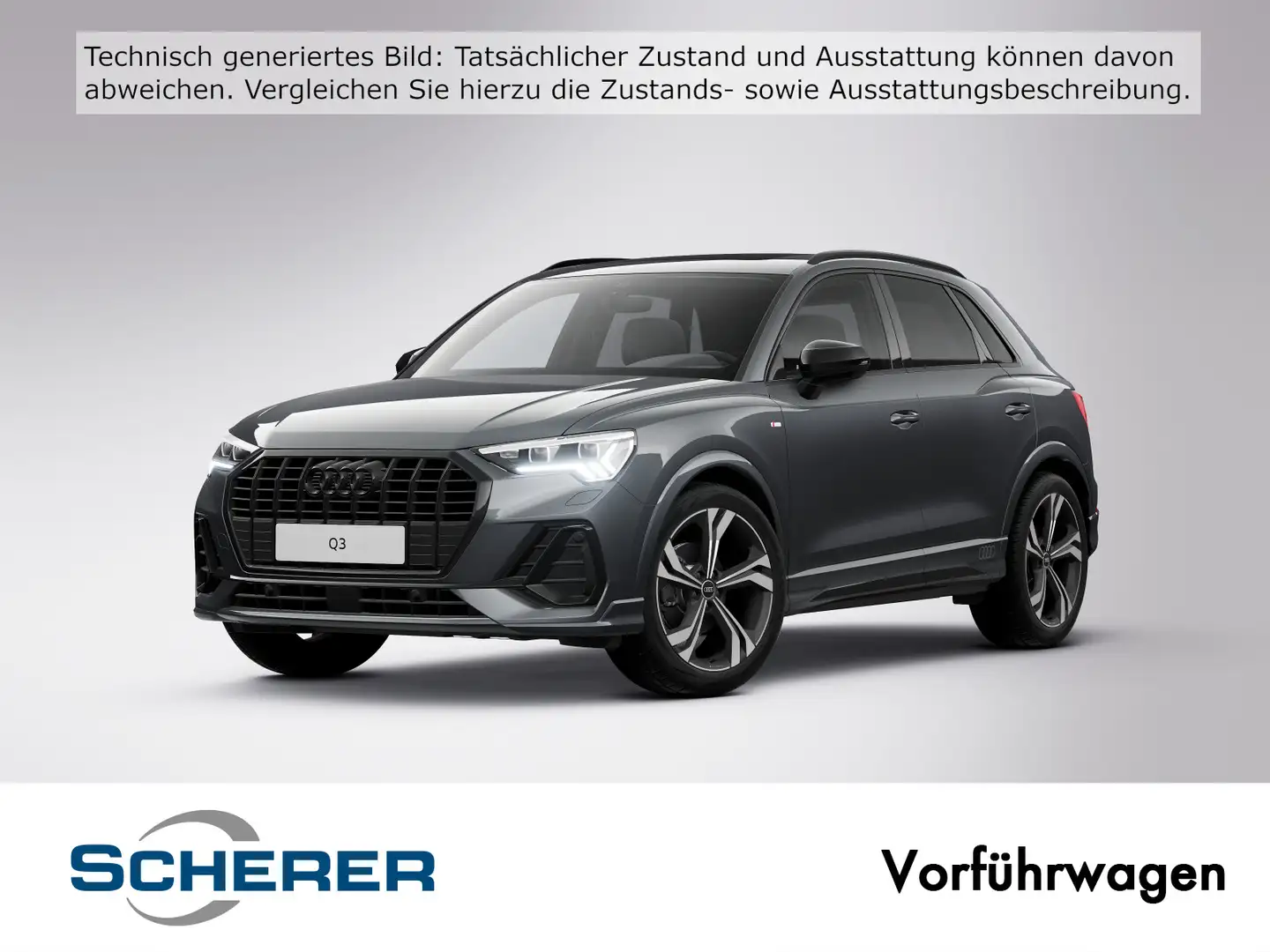 Audi Q3 S line 35 TDI 110(150) kW(PS) S tronic Matrix Grau - 1
