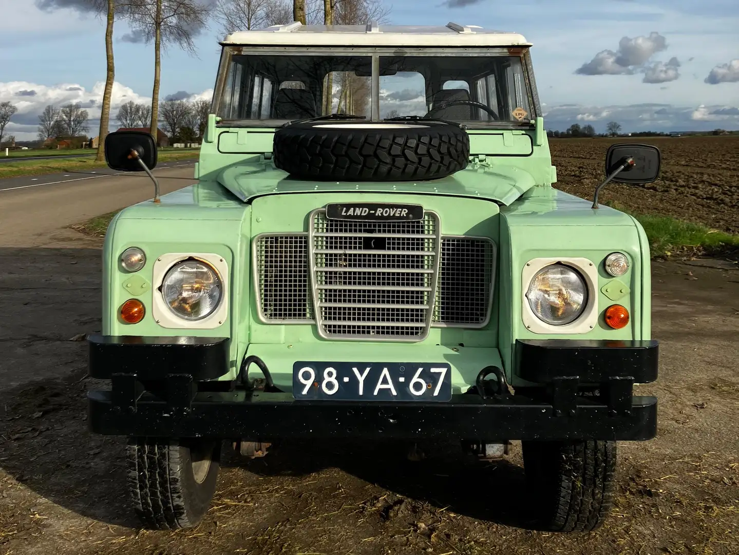 Land Rover Series 3 88’ Groen - 1