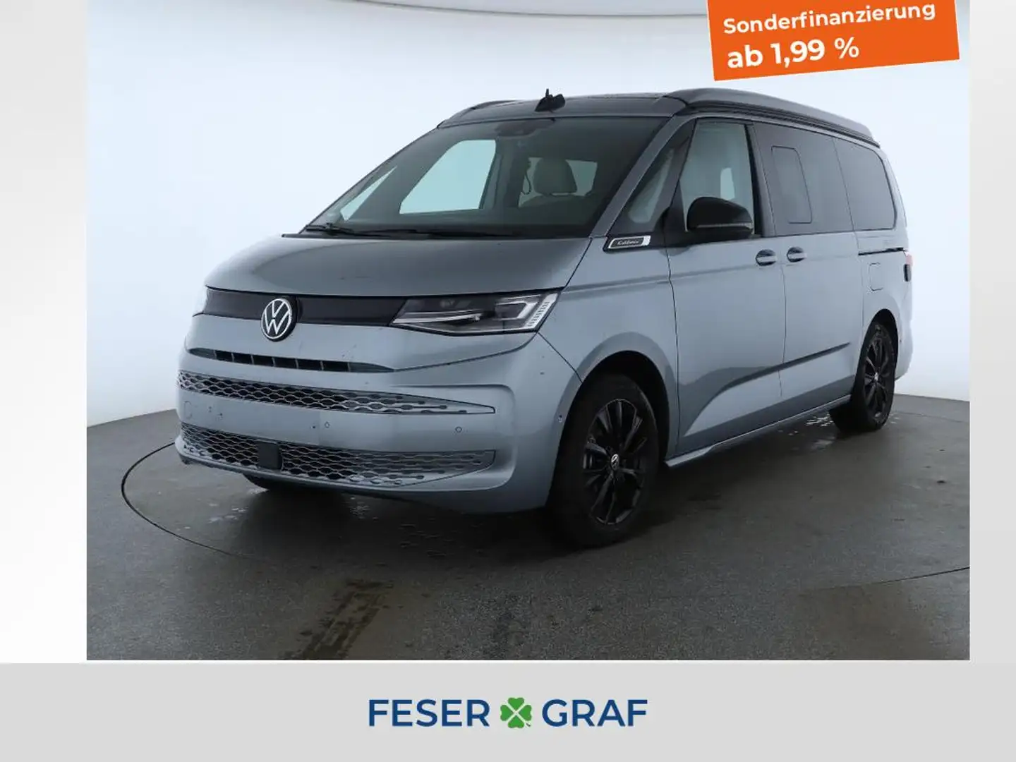 Volkswagen T7 California Beach eHybrid 4motion IQ.Light ACC AHK Argent - 1