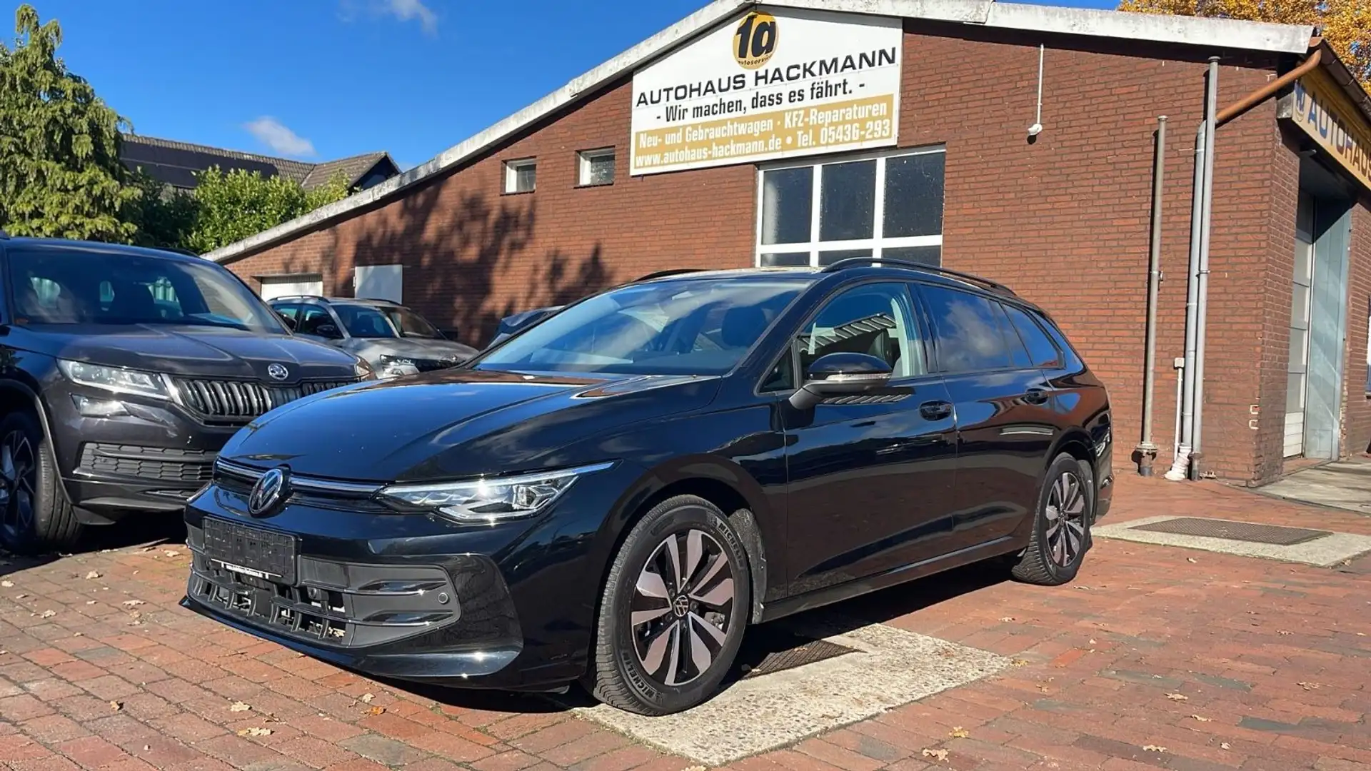 Volkswagen Golf VIII Variant 2.0 TDI Goal+Face+Matrix+AHK Noir - 1