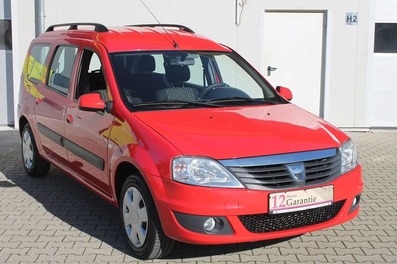 Dacia Logan 1 Hd, Klima, Ahk,S-Heft, gepflegt,Finanz. Rojo - 2