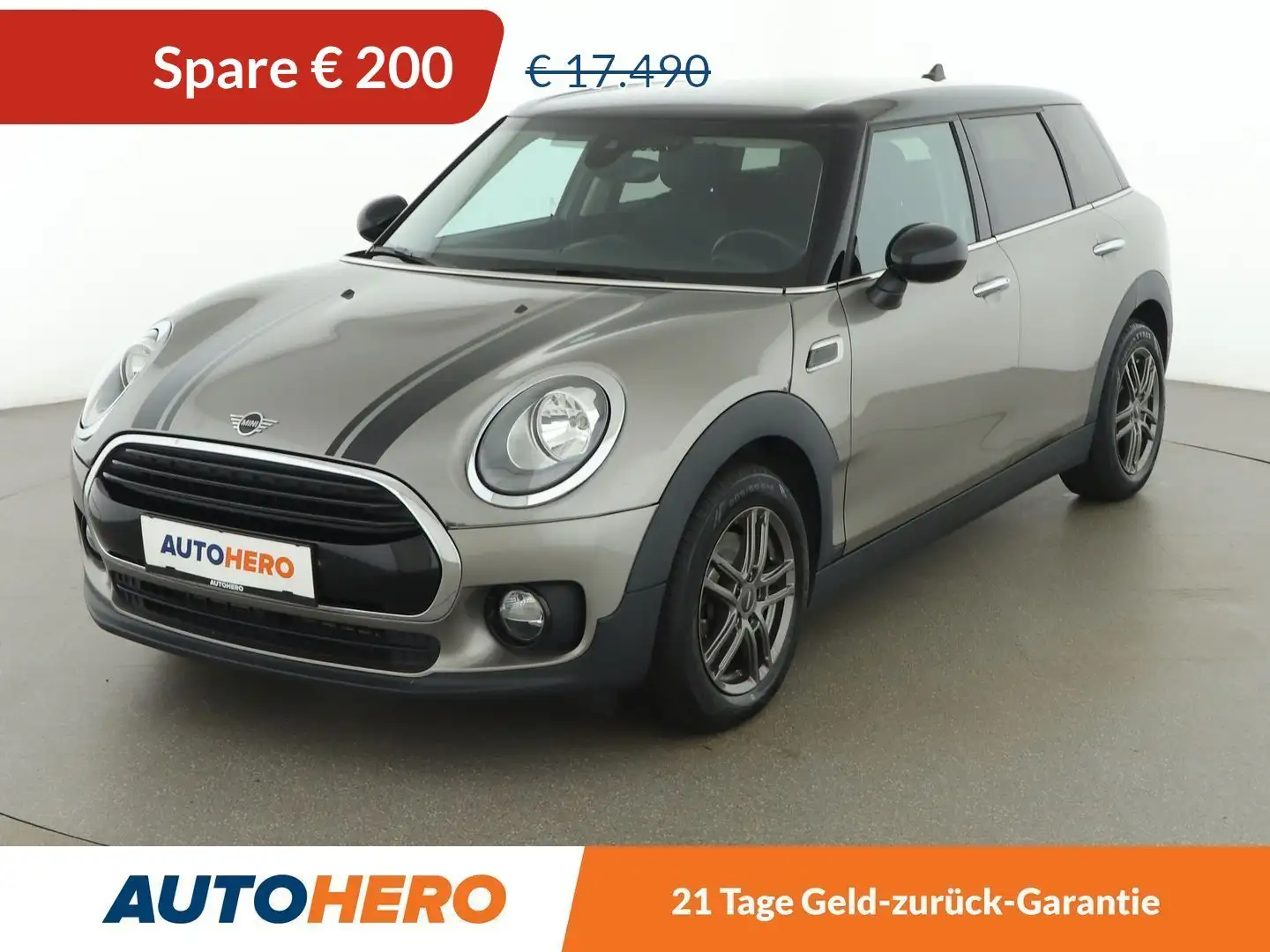 MINI Cooper D Clubman Cooper D *NAVI*CARPLAY*KLIMAAUT*SHZ*TEMPO* Gris - 1