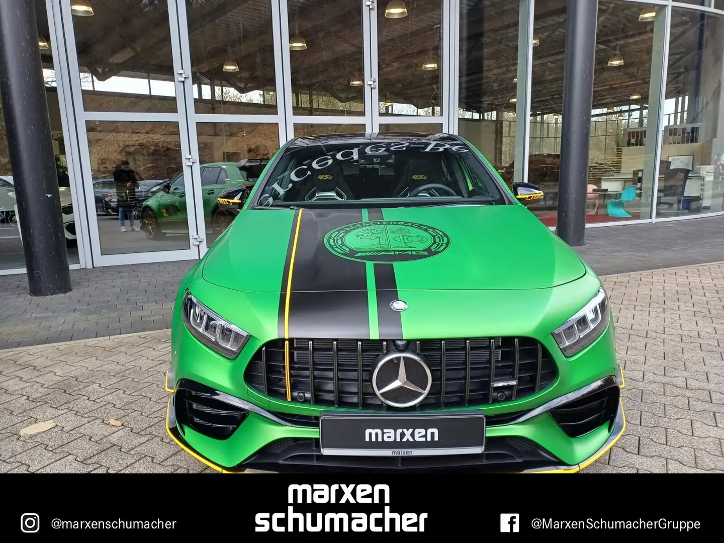 Mercedes-Benz A 45 AMG AMG A 45S 4M+Limited Edition Drivers+Aero+Magno Groen - 2