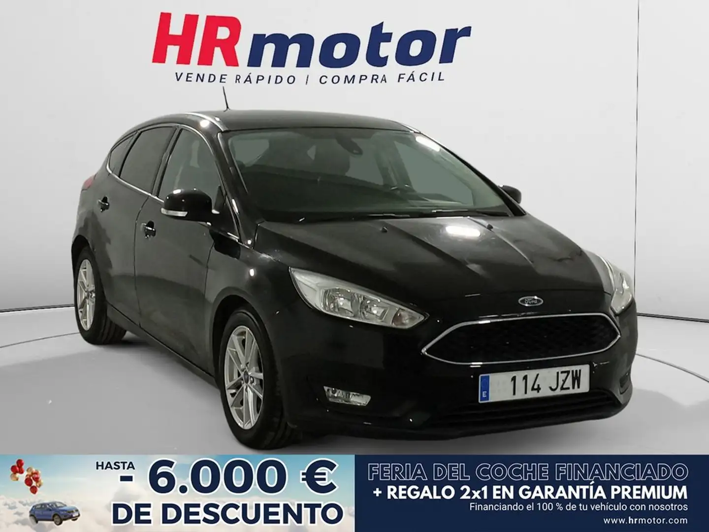 Ford Focus Trend + Zwart - 1