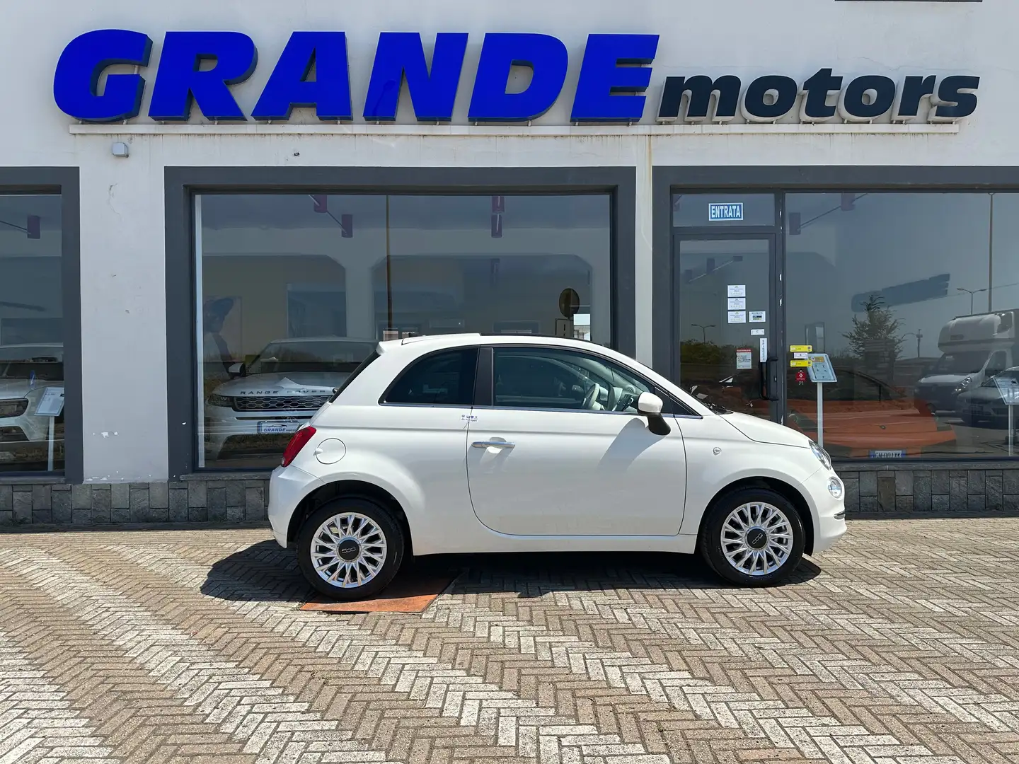 Fiat 500 Hybrid Dolcevita Km0 - NAVI- NO VINCOLI FINANZIARI Wit - 2