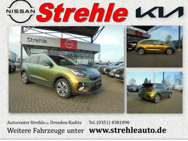 Kia e-Niro Spirit 204 Leder-Paket JBL Folierung gold-grün