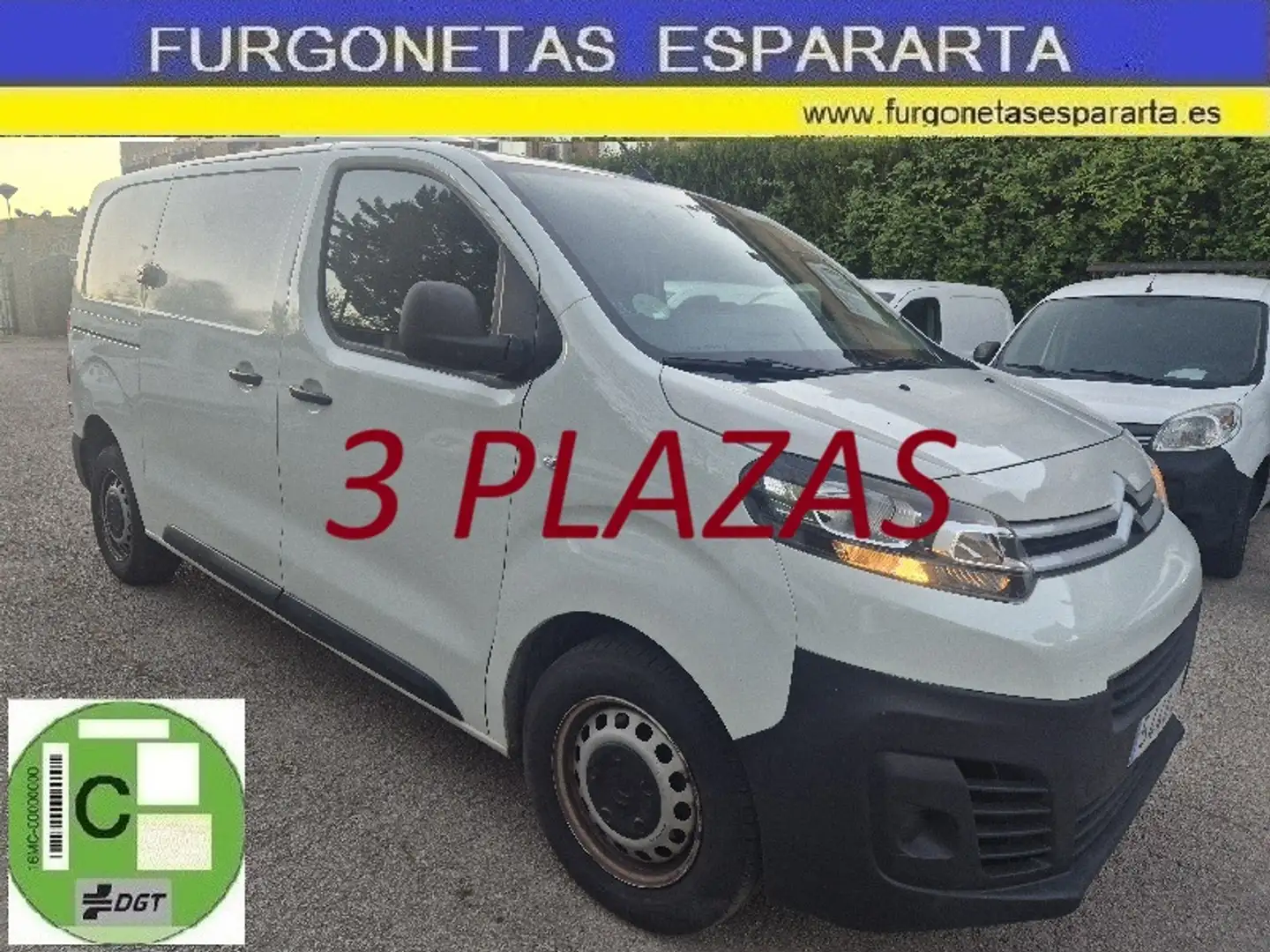 Citroen Jumpy Fg. BlueHDI Talla M Control 120 Blanco - 1