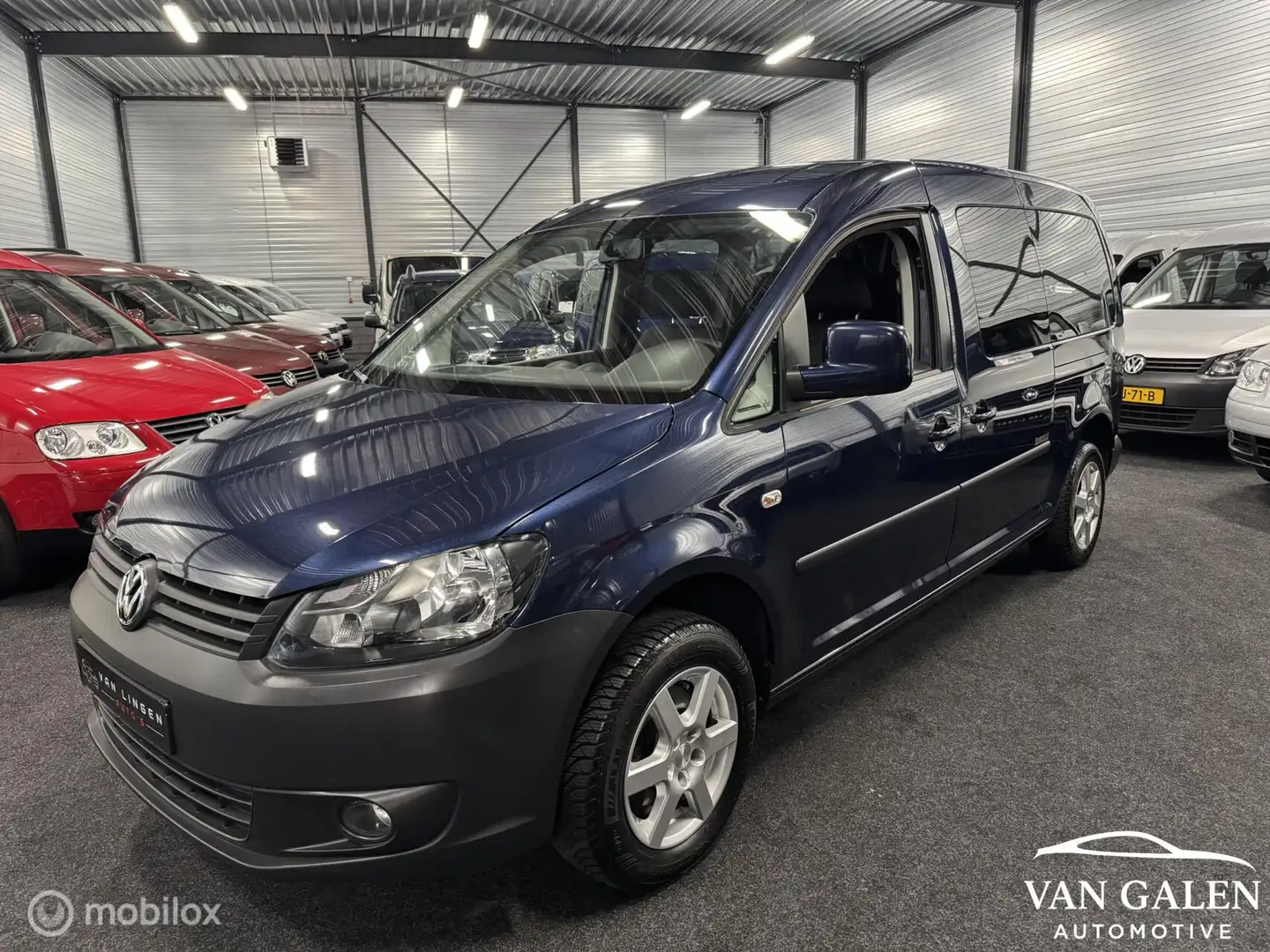 Volkswagen Caddy Maxi 1.2 TSI Roncalli Airco|Trekhaak|Navi| Bleu - 2