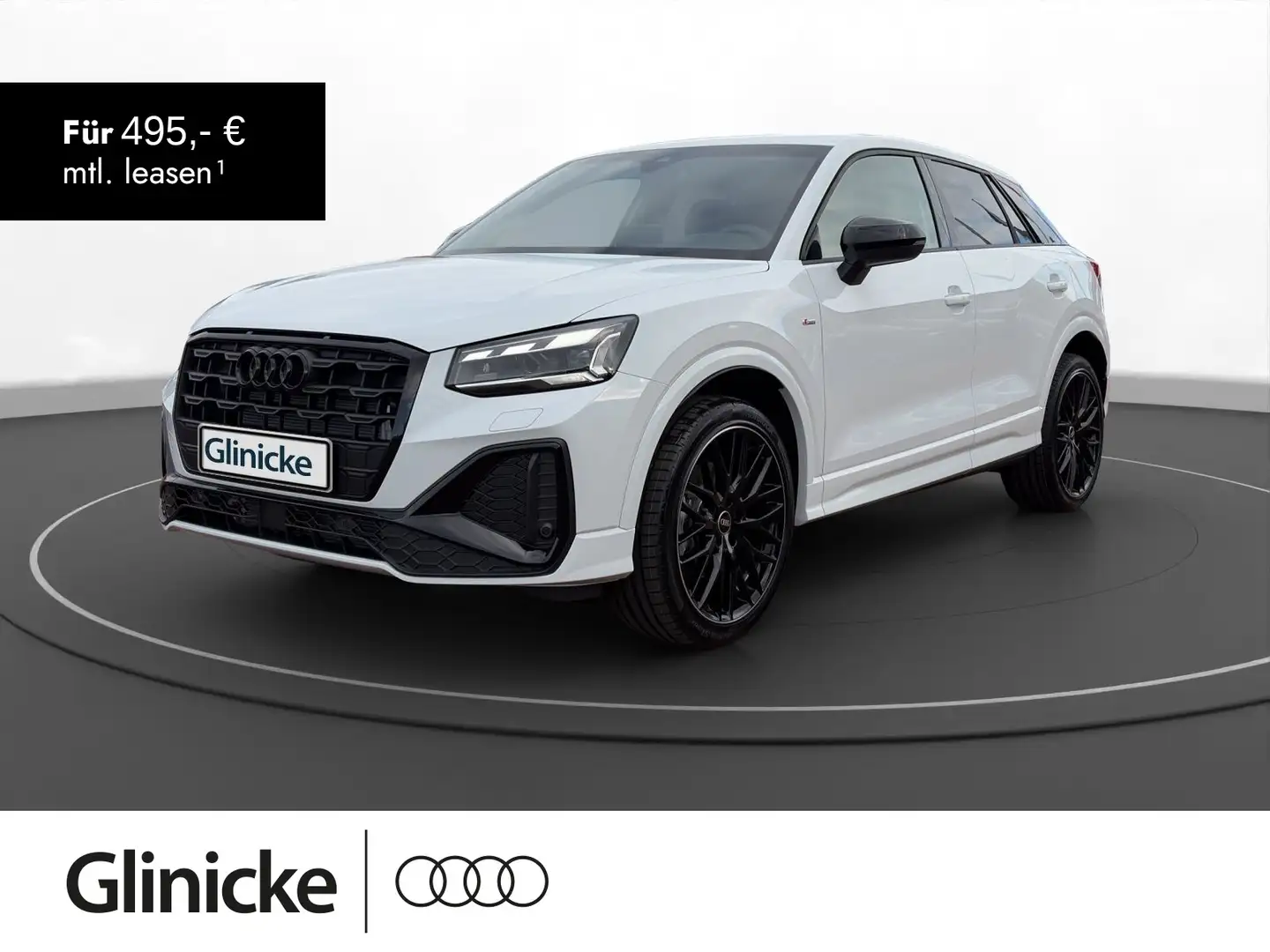 Audi Q2 35 TFSI S-LINE COMP+MATRIX+KAMERA+CARPLAY Blanc - 1