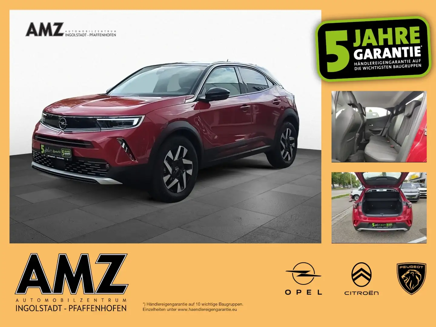 Opel Mokka Elegance Tech-Paket Park & Go Winter-P Rot - 1
