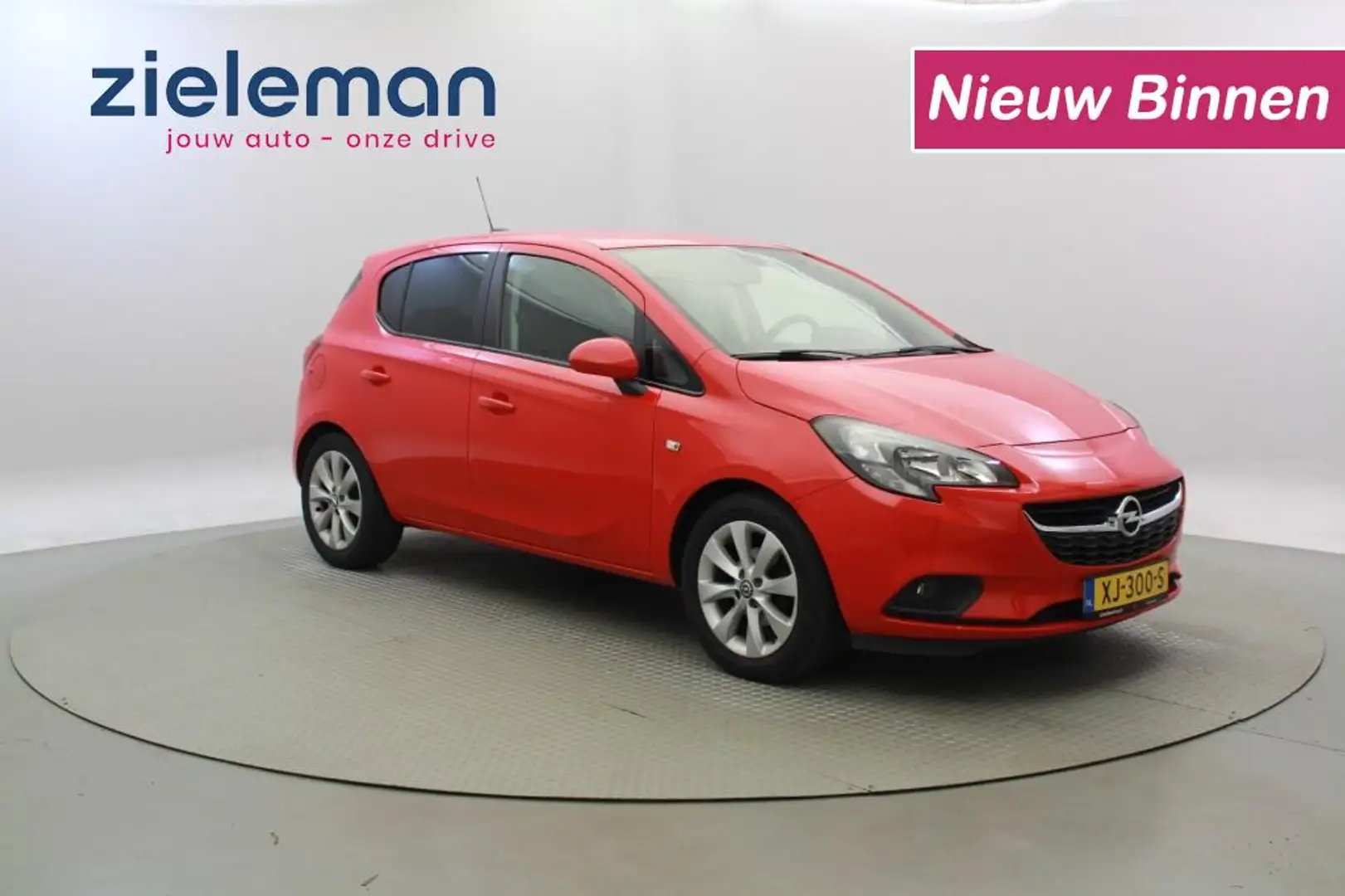 Opel Corsa 1.4 Favourite - Carplay, Navi, Cruise, Lichtmetale Rood - 1