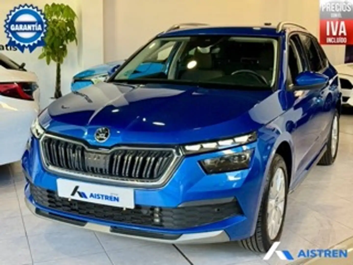 Skoda Kamiq 1.5 TSI Ambition DSG Bleu - 1