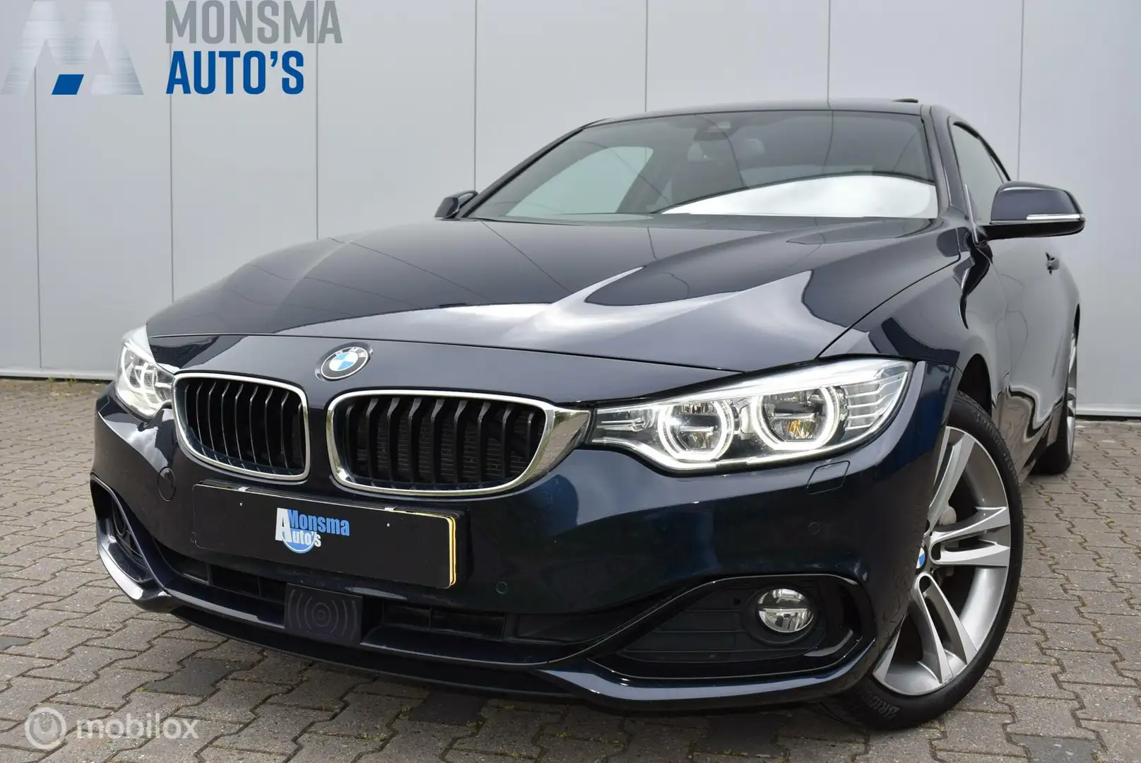 BMW 435 4-serie Coupé 435i xDrive High Executive Gris - 2