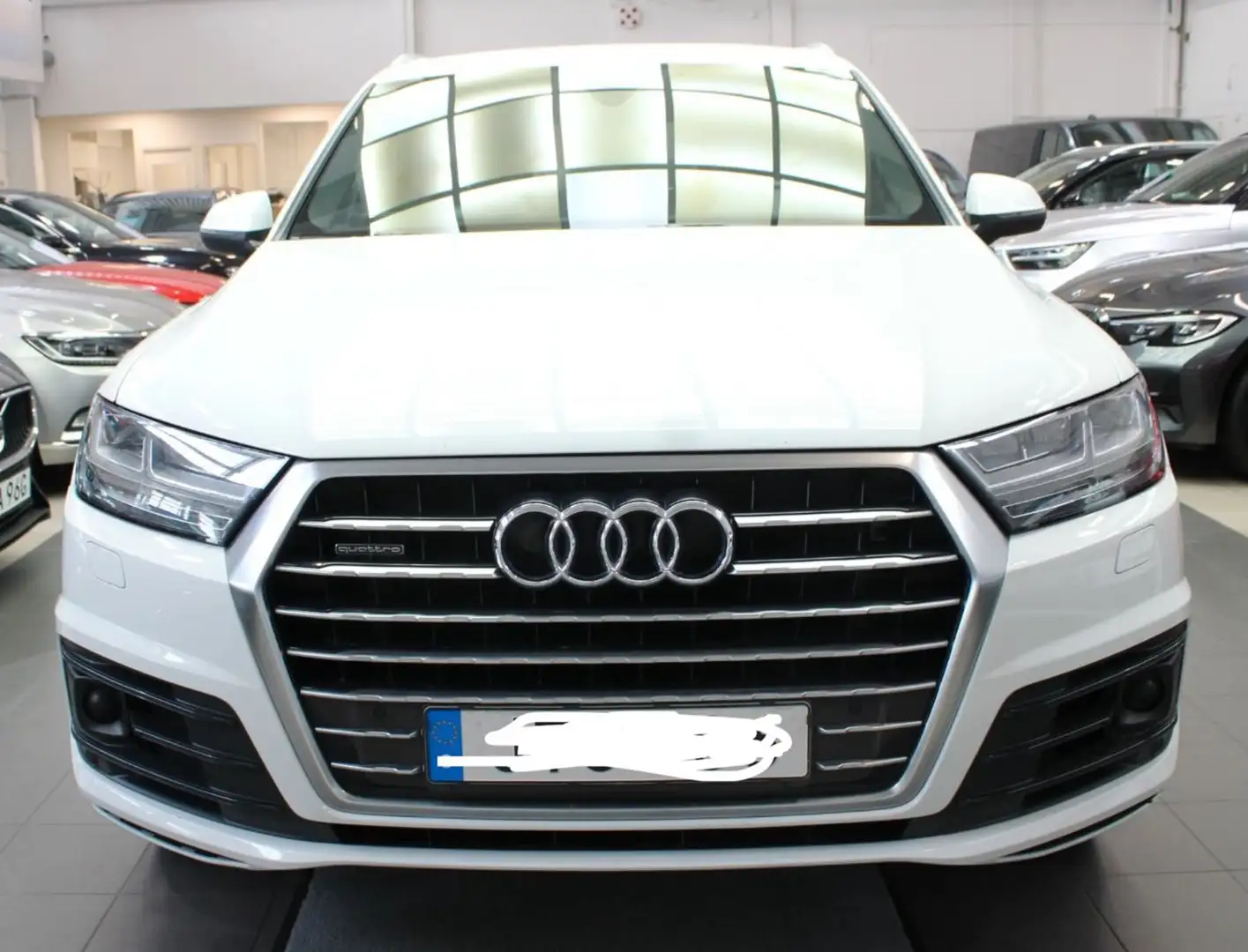 Audi Q7 45 TDI quattro/S Line ACC/BOSE Premium Sound/AHK Weiß - 2