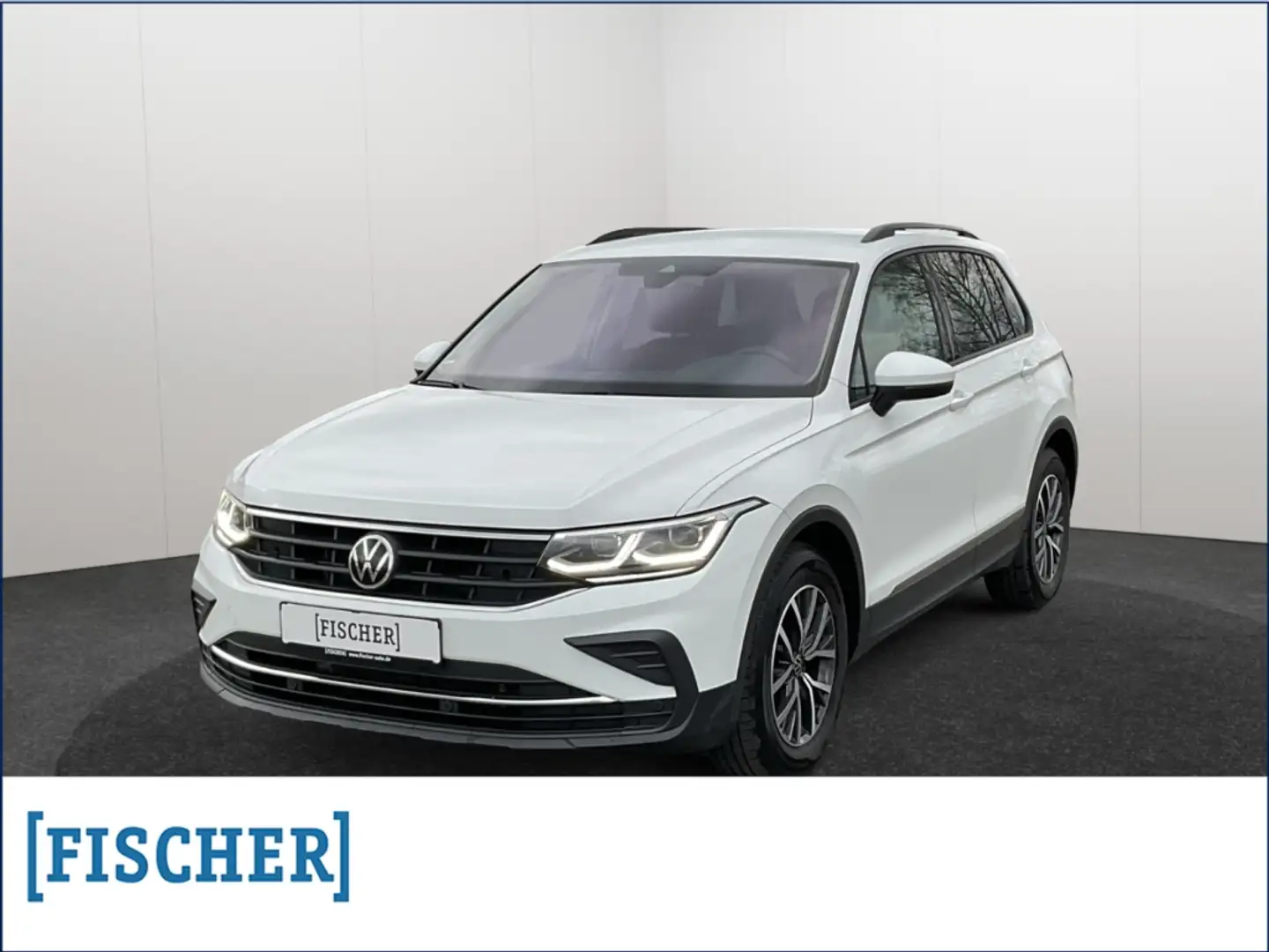 Volkswagen Tiguan 1.5TSI DSG Life Matrix SHZ ACC PDC Vorber. Weiß - 1