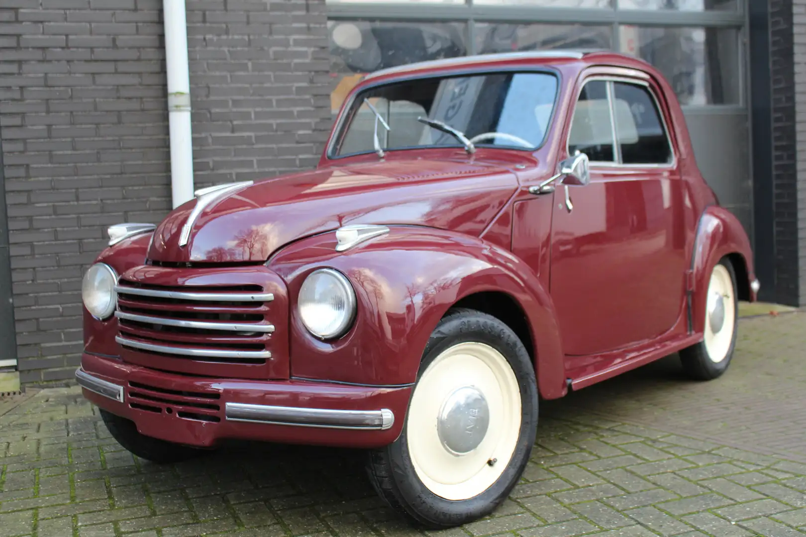 Fiat 500C Topolino GERESTAUREERD! PRACHTIGE AUTO! Cabriolet Rouge - 1