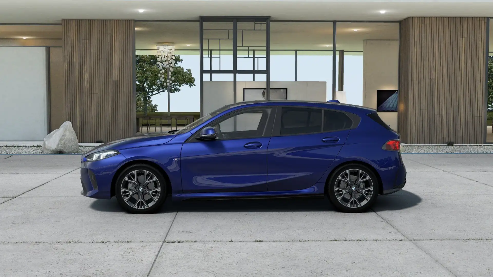 BMW 120 5-Türer F70 B38 Blau - 2