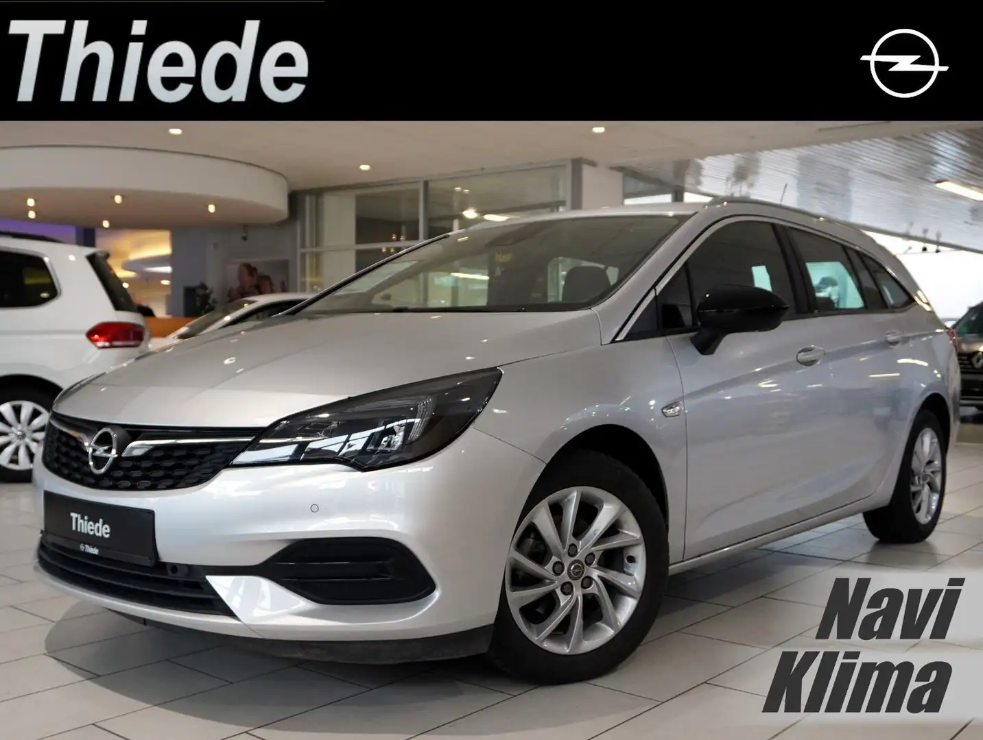 Opel Astra K ST 1.5D ELEGANCE  LED/NAVI/PDC/KAM/ALU Silber - 1