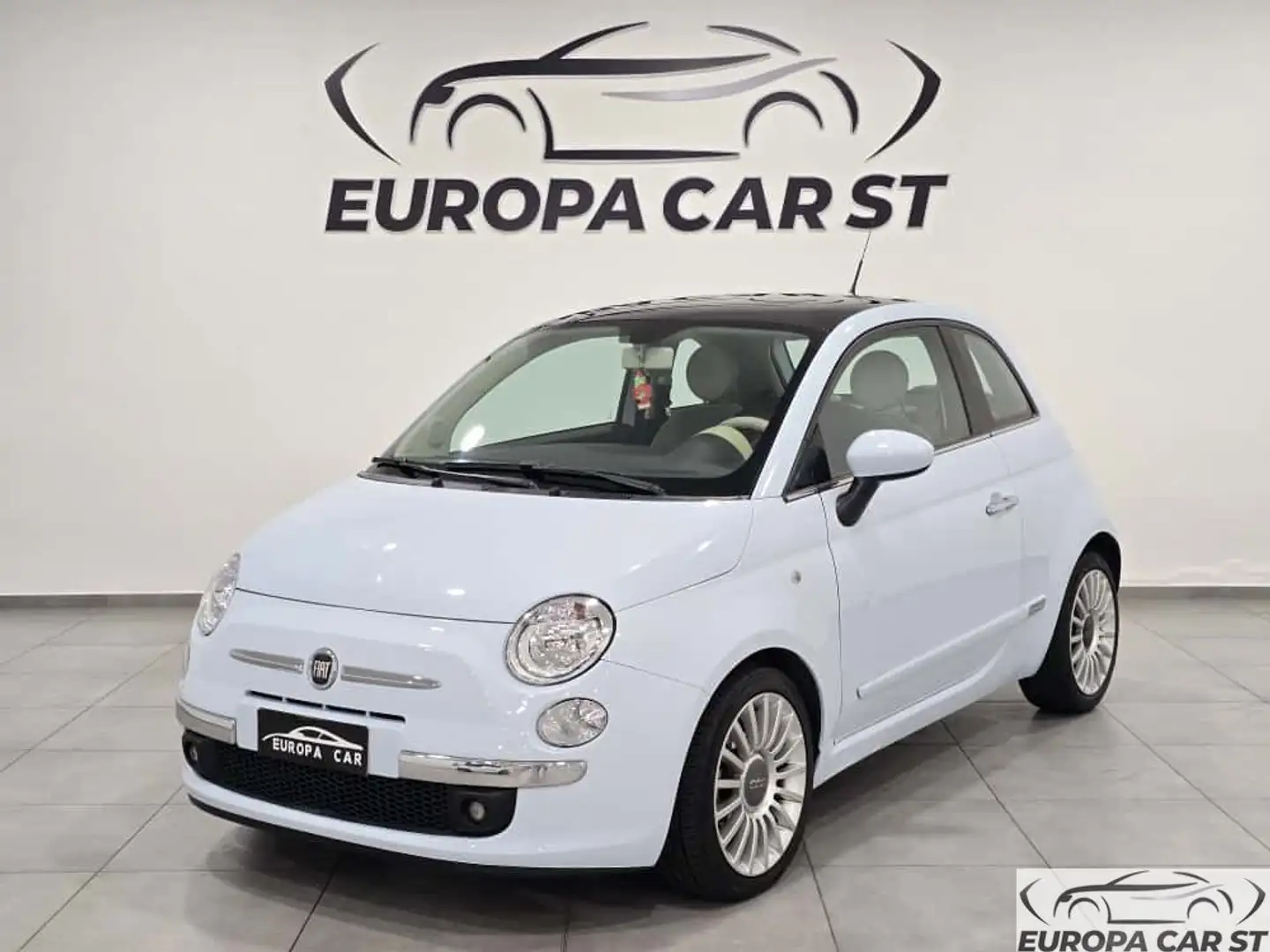 Fiat 500 500 1.3 Multijet 16V 75 CV Lounge Blu/Azzurro - 1