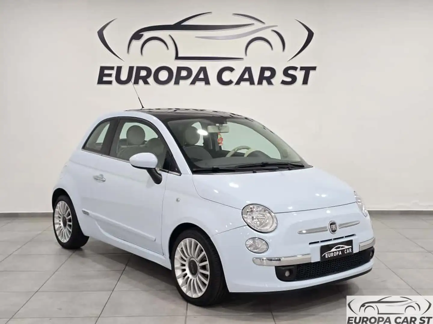 Fiat 500 500 1.3 Multijet 16V 75 CV Lounge Blu/Azzurro - 2