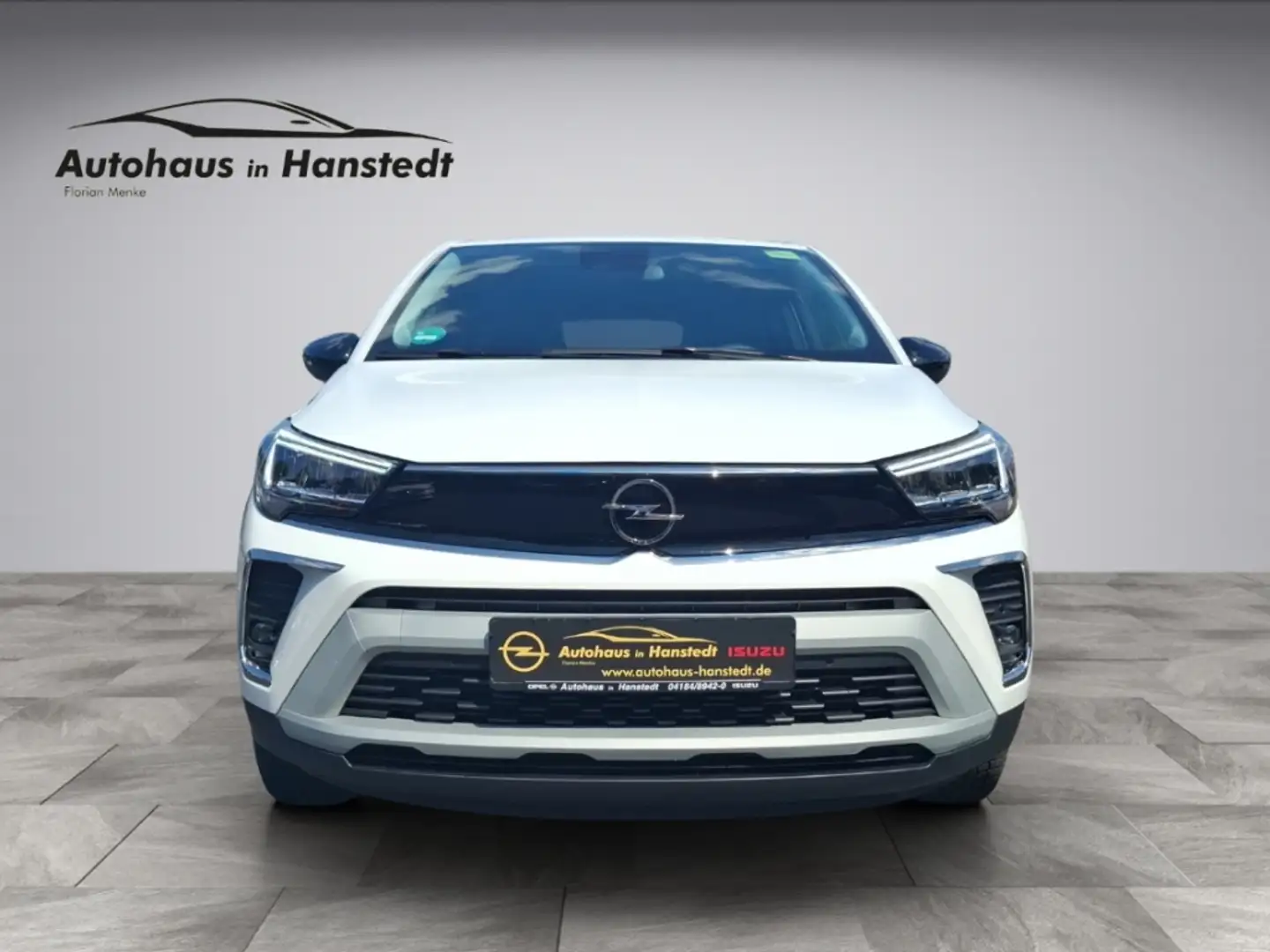 Opel Crossland 1.2 Turbo Elegance Paket 110PS 6 Gang LED Rückfahr Blanc - 2