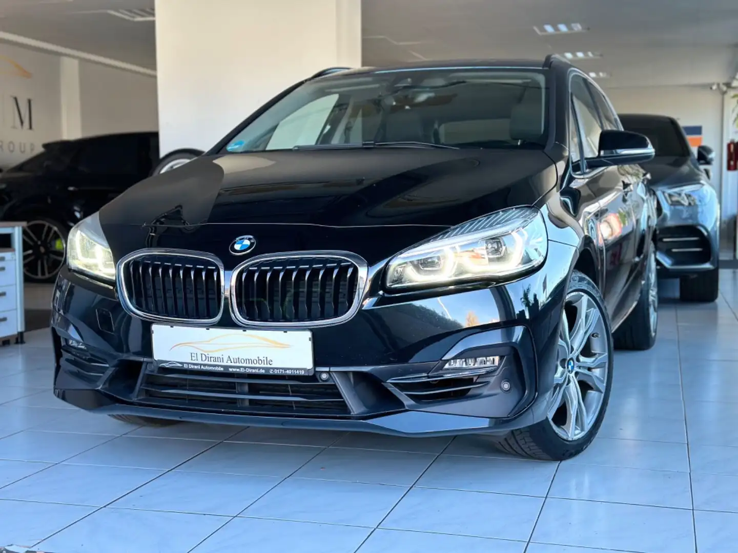 BMW 220 Sport Line LED/Nav/R-Cam/Pano Negro - 2