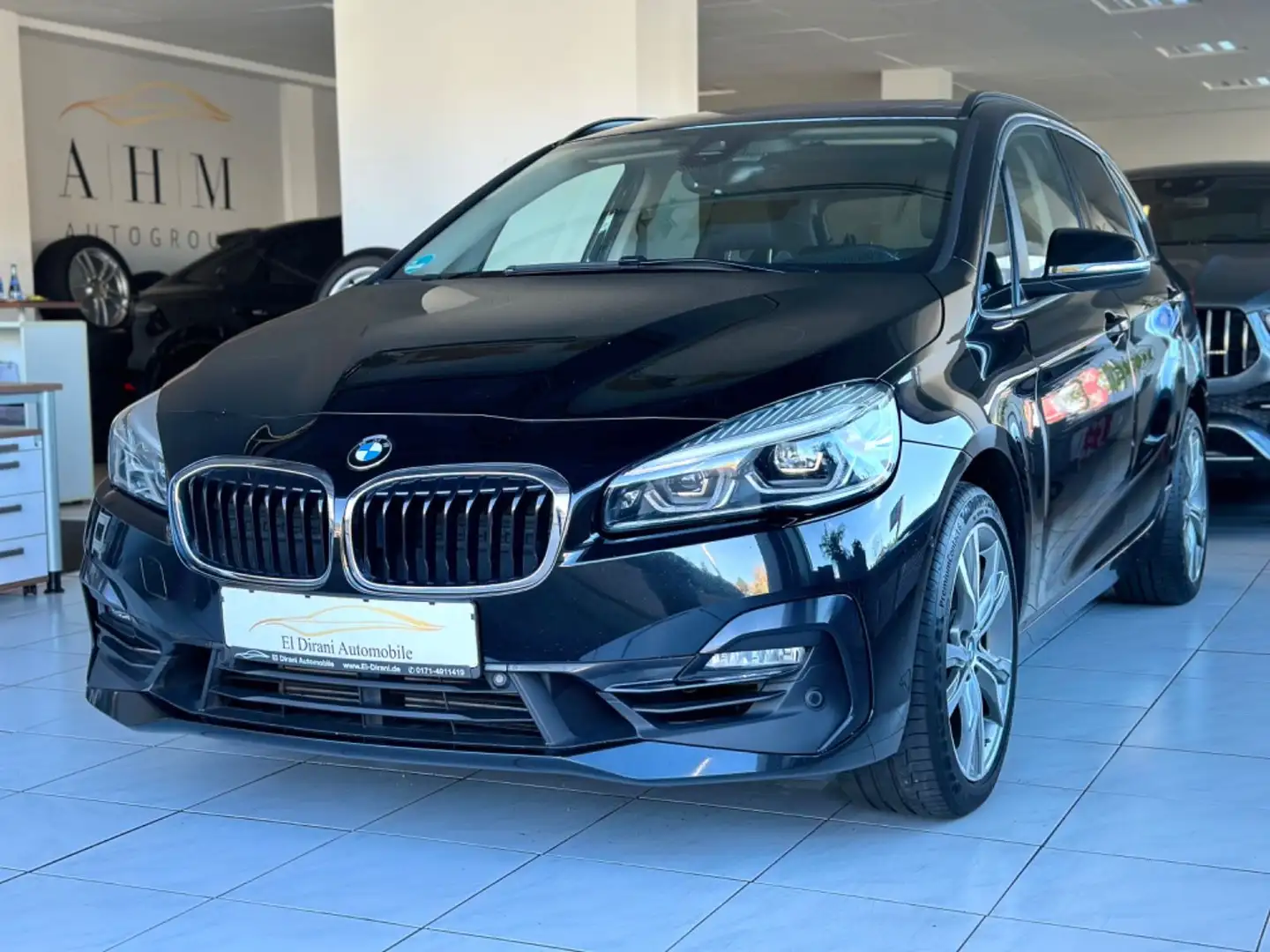 BMW 220 Sport Line LED/Nav/R-Cam/Pano Negro - 1