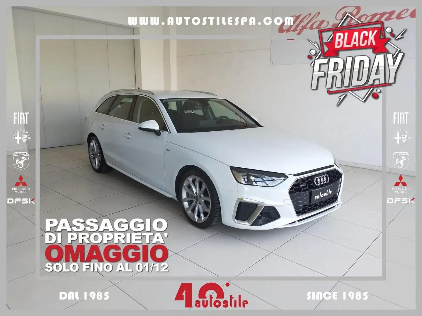 Audi A4 Avant 40 TDI quattro S tronic S line edition Blanco - 1