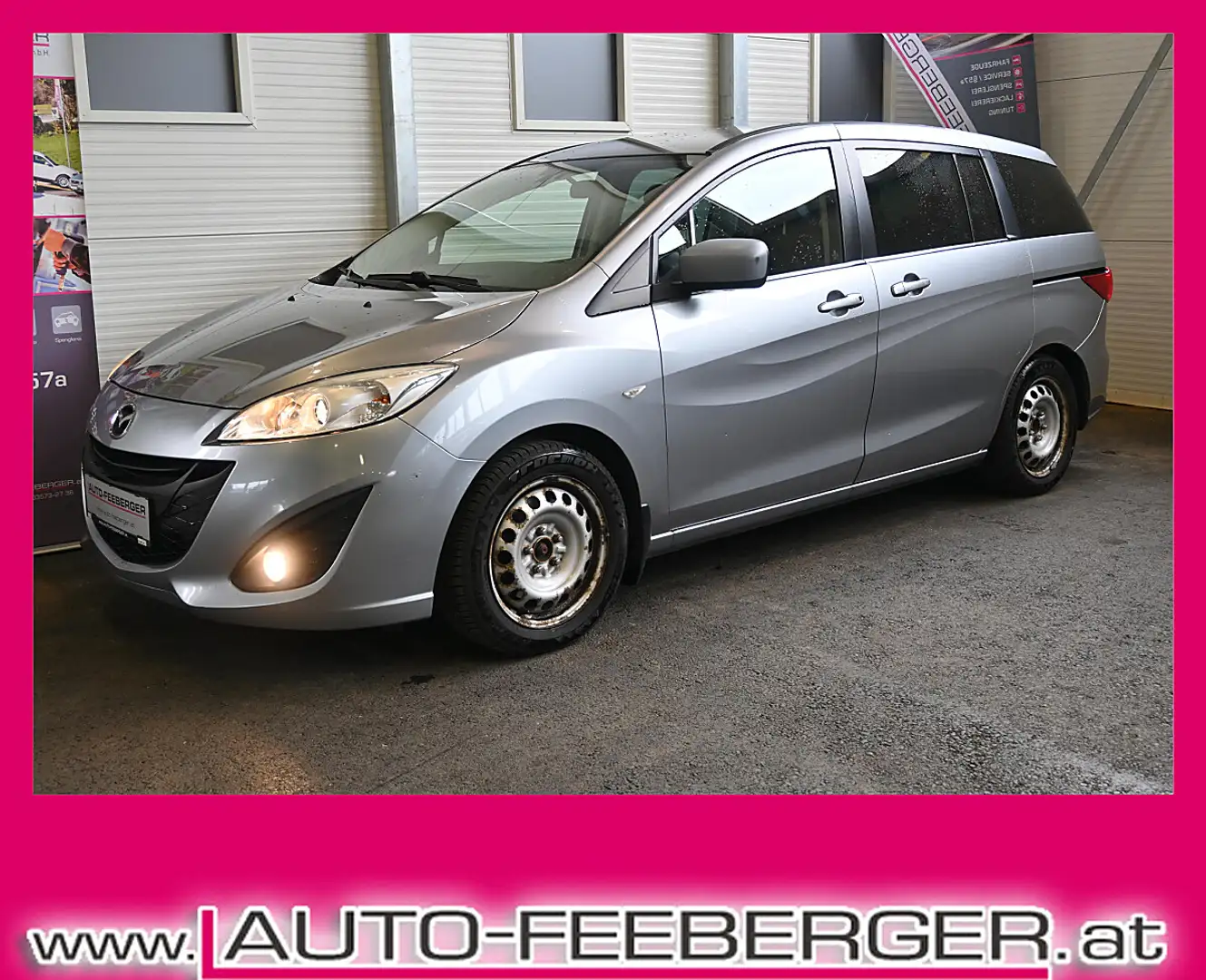 Mazda 5 Mazda5 TX Diesel 7-sitzer!! AHK abnehmbar,Alu... Grau - 1