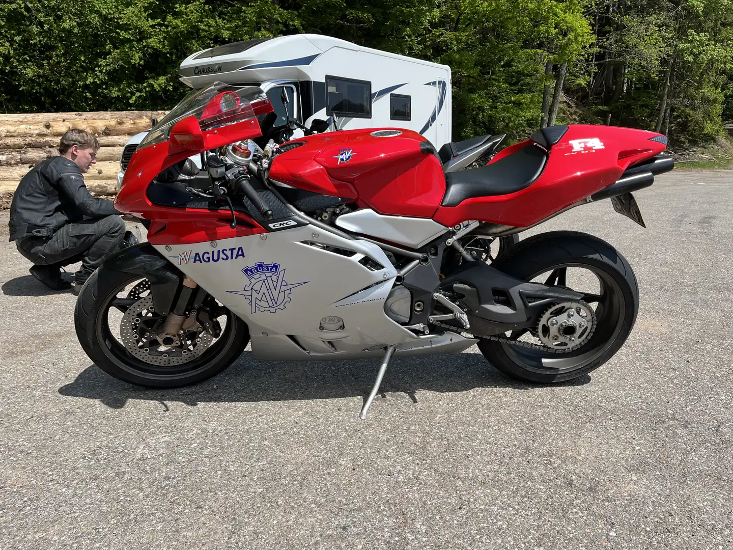 MV Agusta F4 750S Roşu - 2