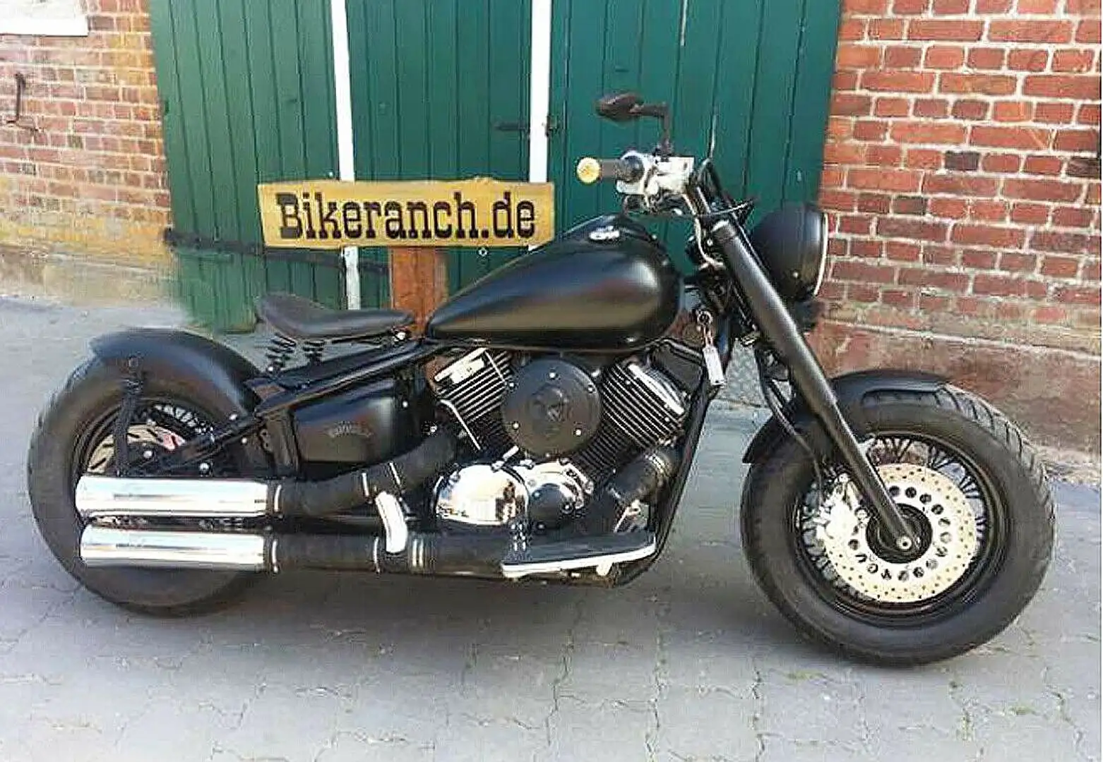 Yamaha XVS 1100 Classic* Black Beauty Bobber* Einzelstück* TOP! Fekete - 1