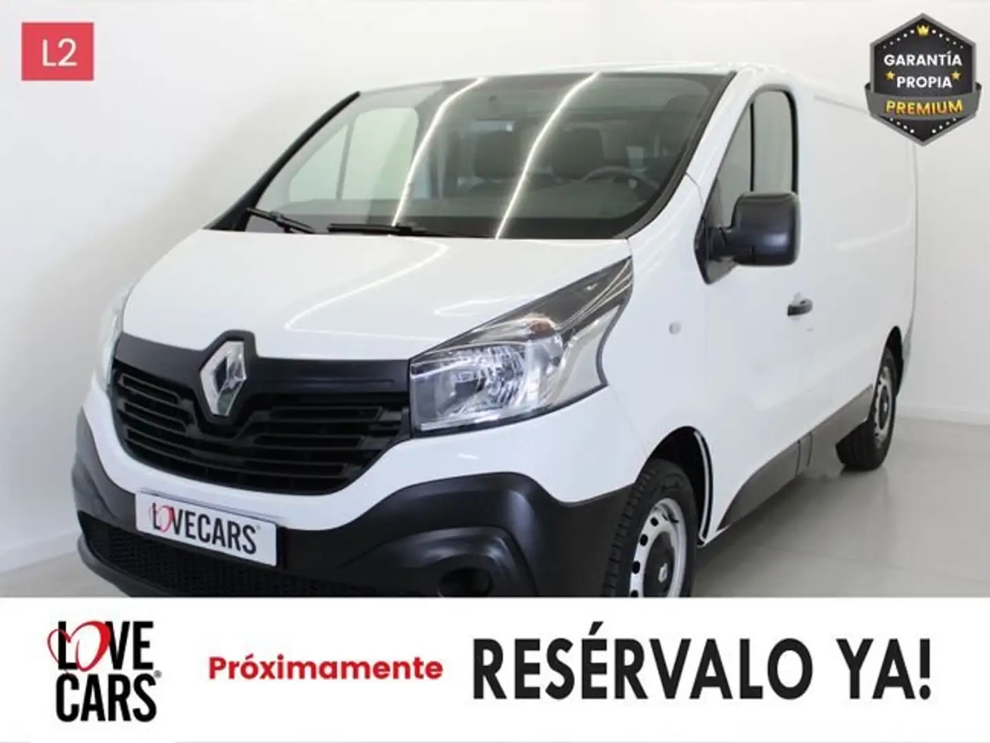 Renault Trafic 1.6 DCI FURGON L1 H1 GPS 95 Blanco - 1