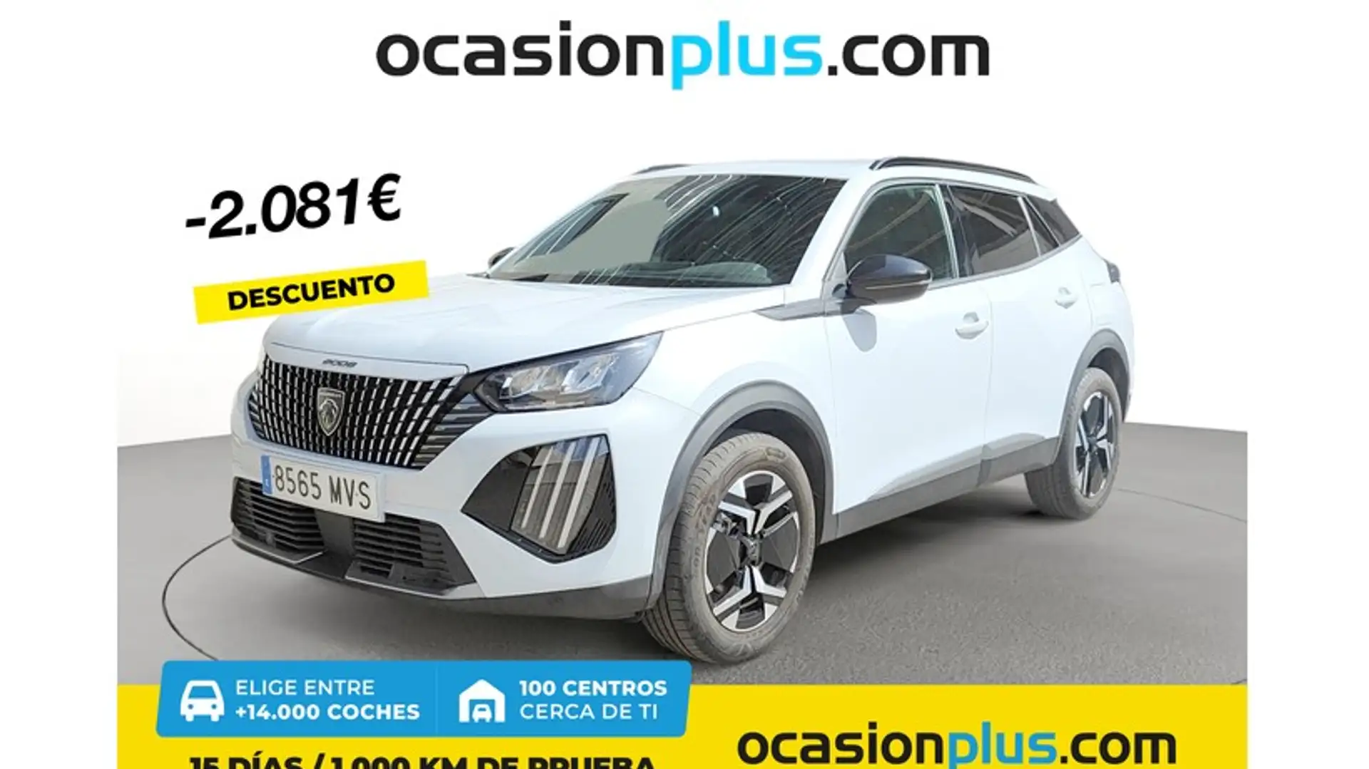 Peugeot 2008 1.2 PureTech S&S Allure EAT8 130 Blanco - 1