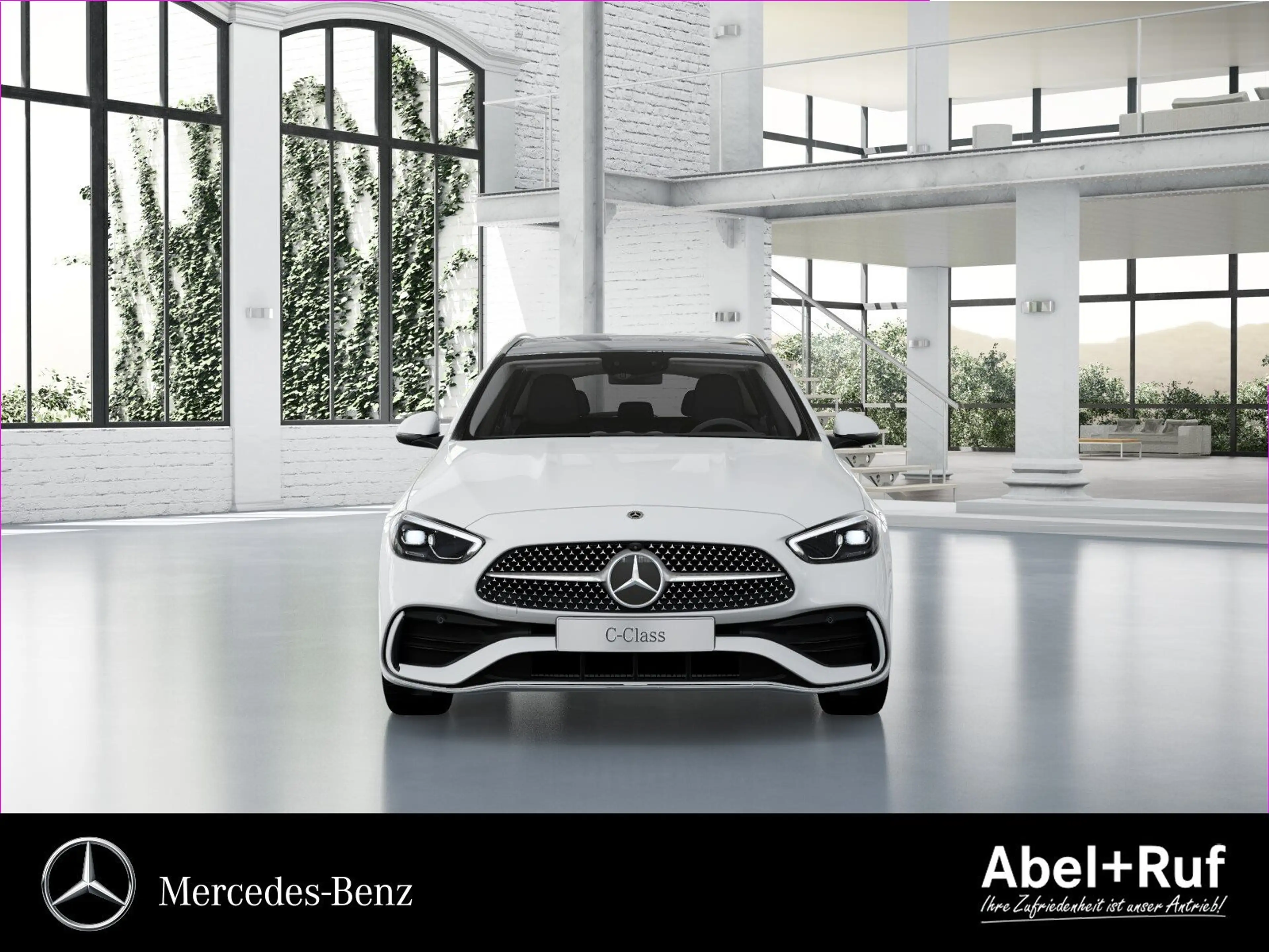 Mercedes-Benz C 300 de T AMG+DISTR+LED+Ambi+Memo+Pano+LrHz+360 — photo 2