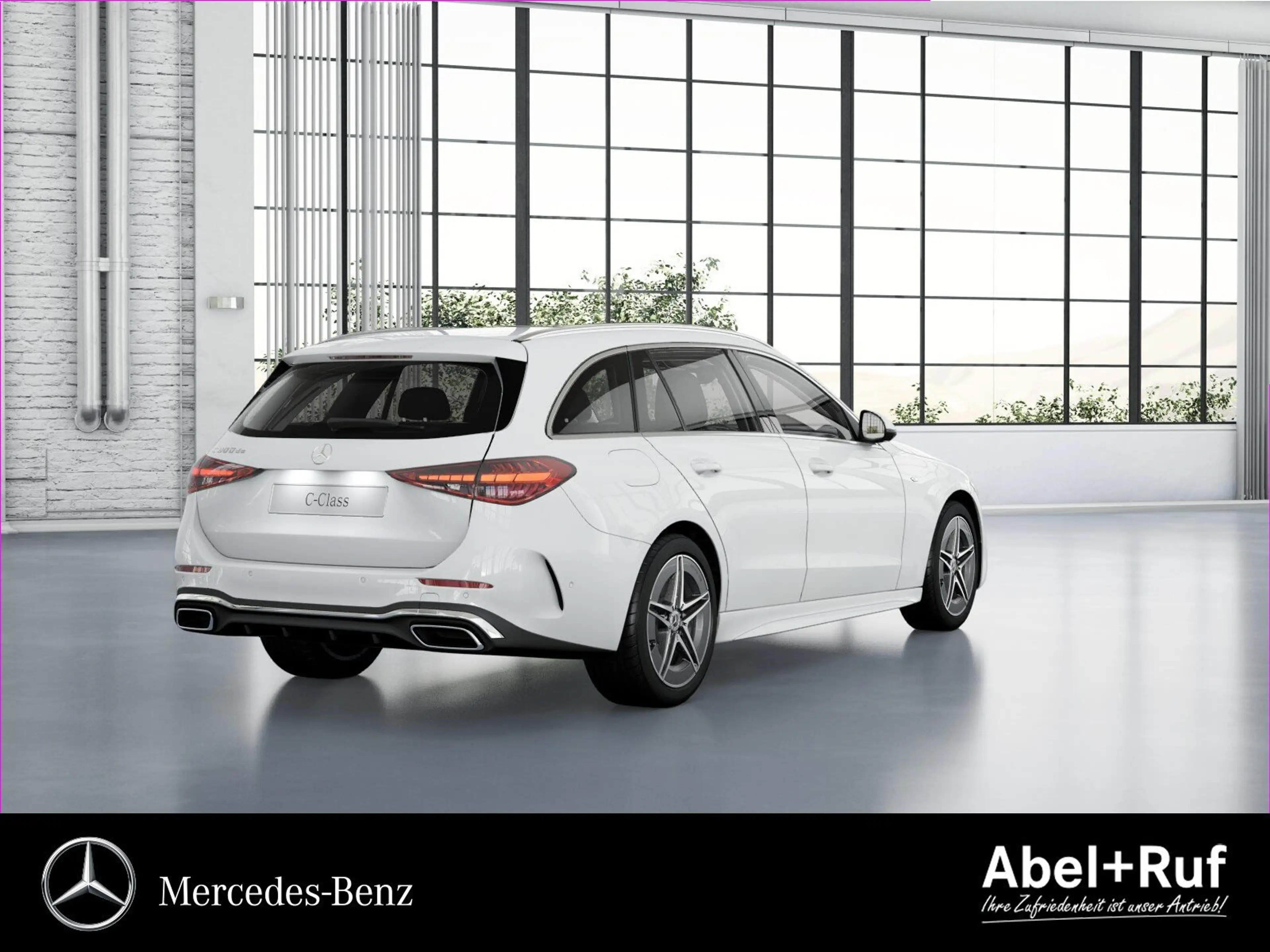 Mercedes-Benz C 300 de T AMG+DISTR+LED+Ambi+Memo+Pano+LrHz+360 — photo 4