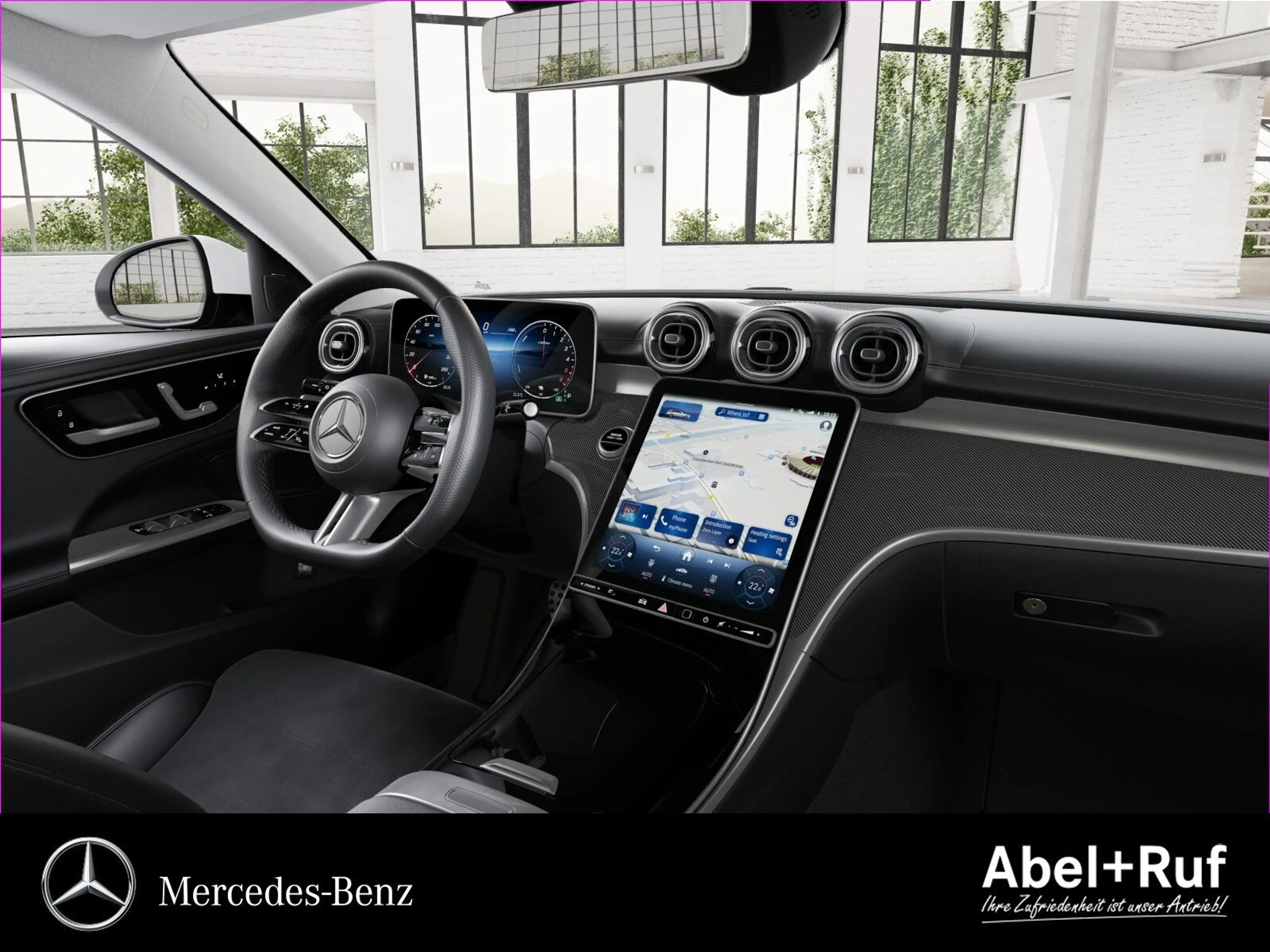 Mercedes-Benz C 300 de T AMG+DISTR+LED+Ambi+Memo+Pano+LrHz+360 — photo 10