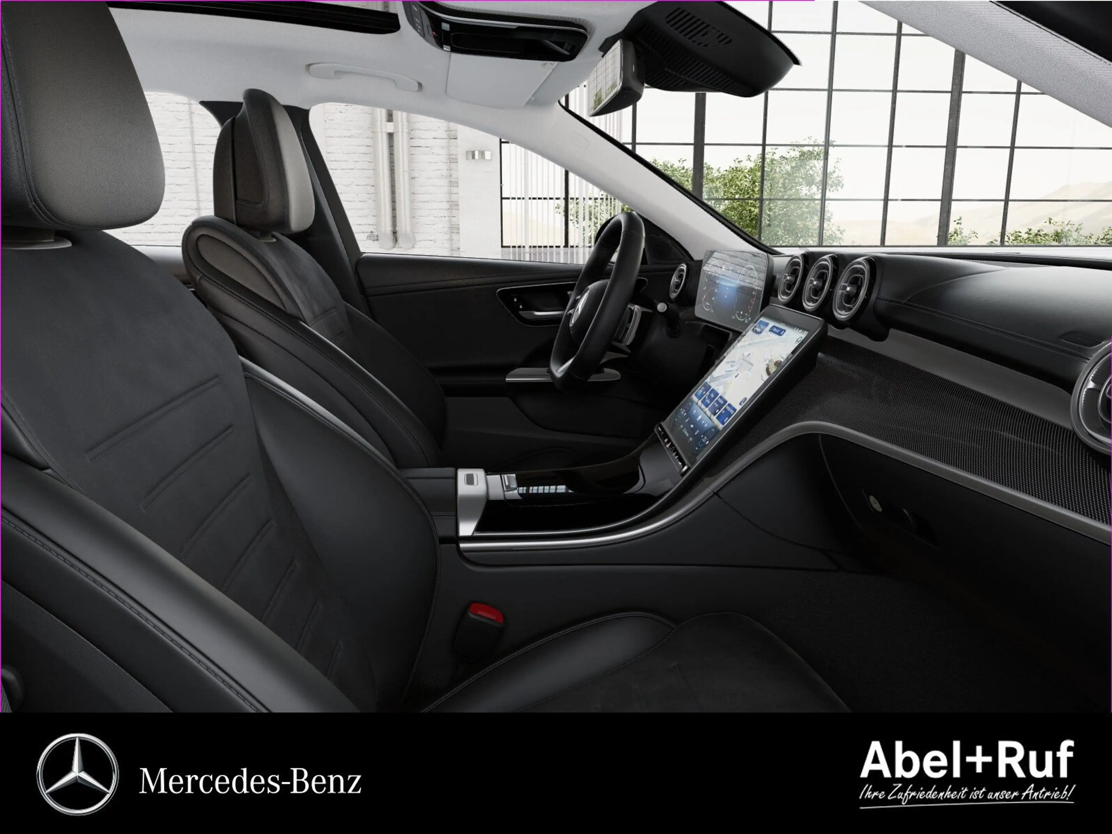 Mercedes-Benz C 300 de T AMG+DISTR+LED+Ambi+Memo+Pano+LrHz+360 — photo 8
