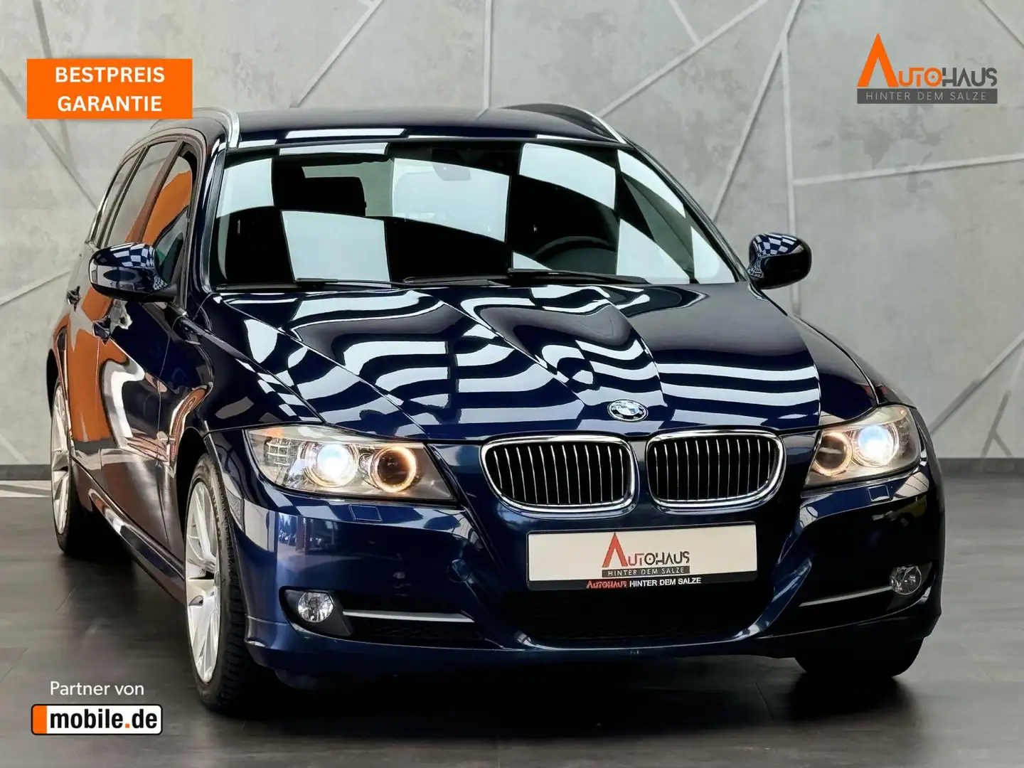 BMW 318 318d |XENON|TEMP|LEDER|SHZG|KLIMA| Blau - 1