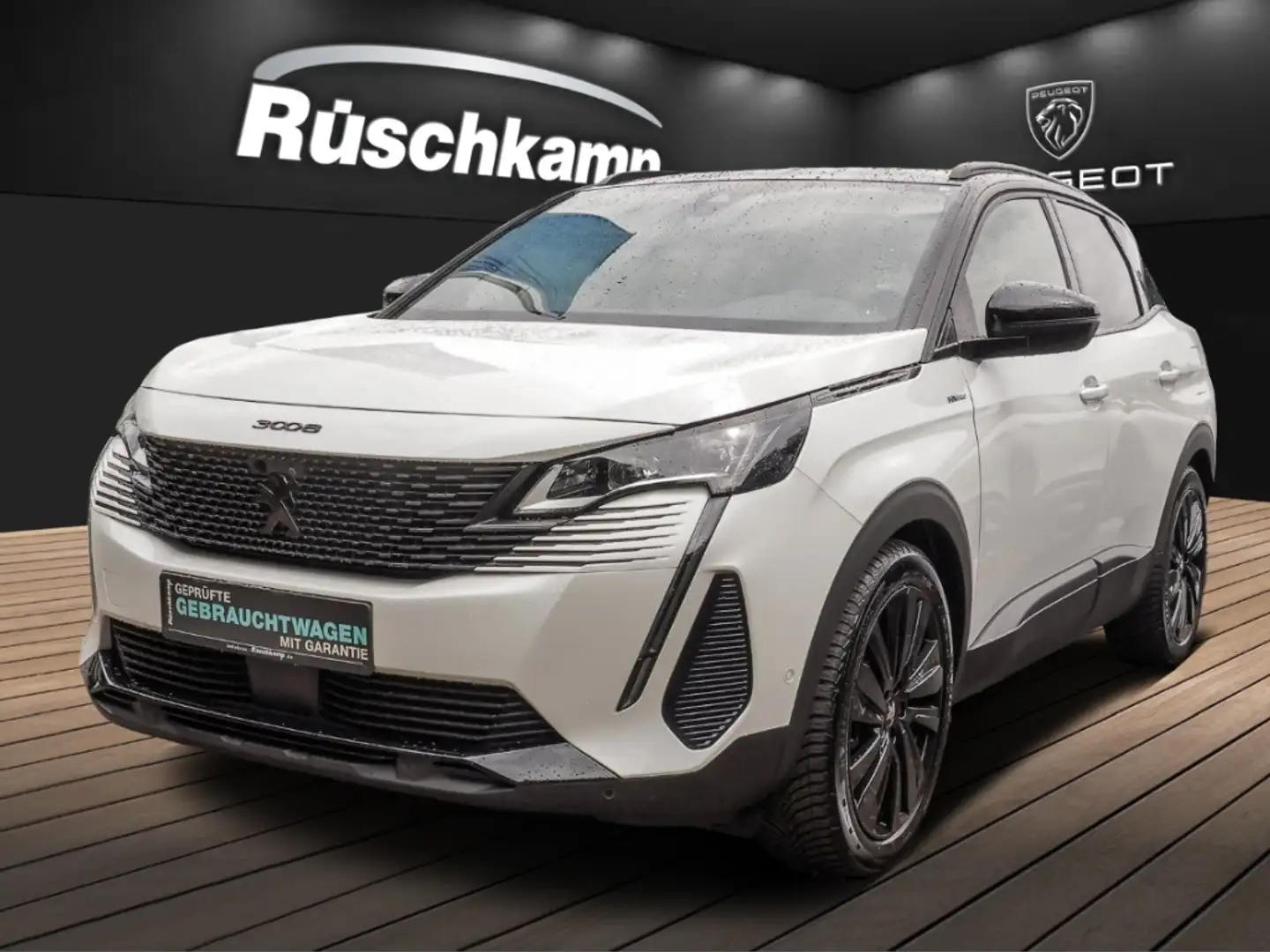 Peugeot 3008 GT 1.6 Plug-In-Hybrid 360-Kam Voll-LED ab.AHK Navi Weiß - 1
